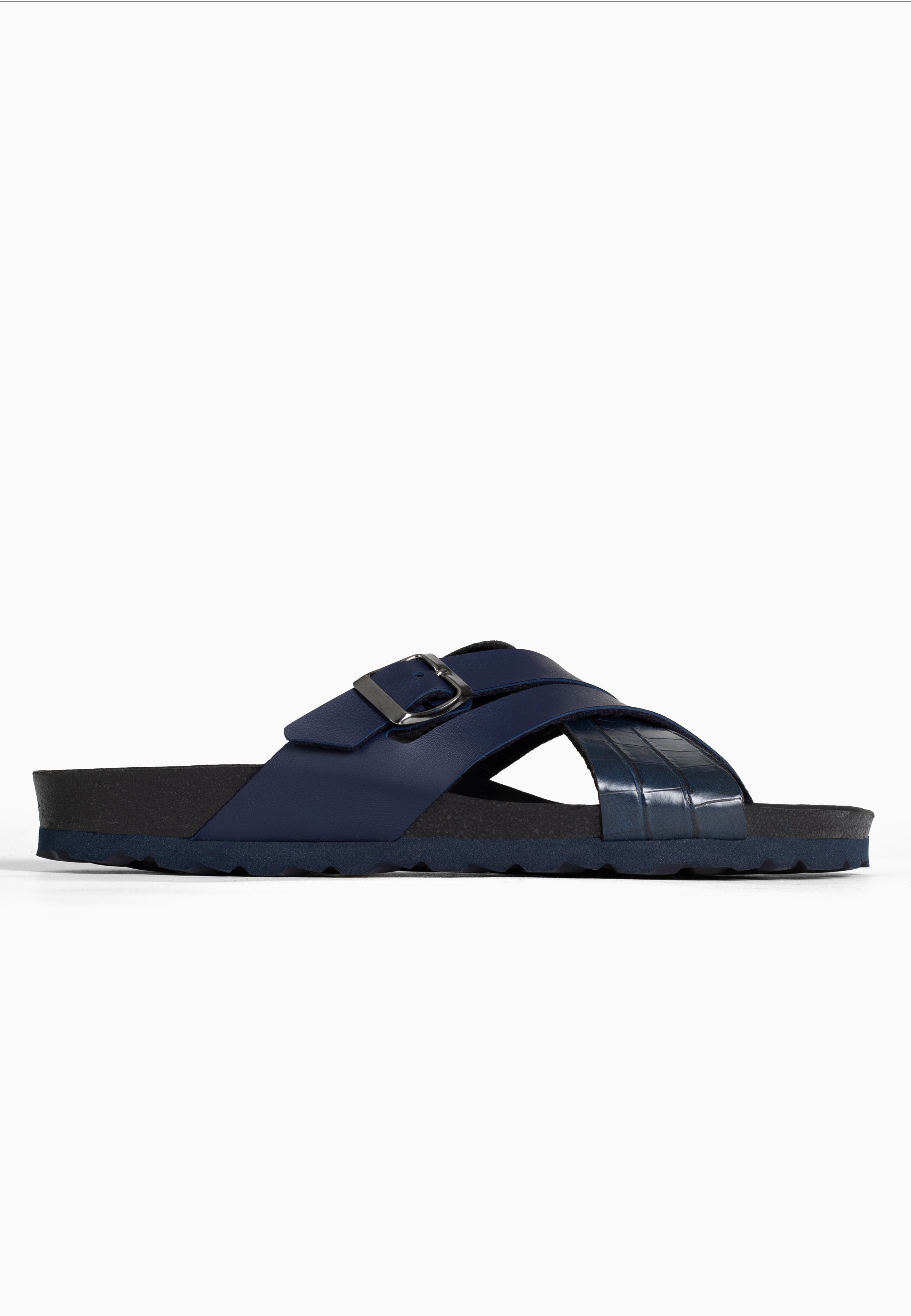 Sandales Francis 2 Brides Bleu marine