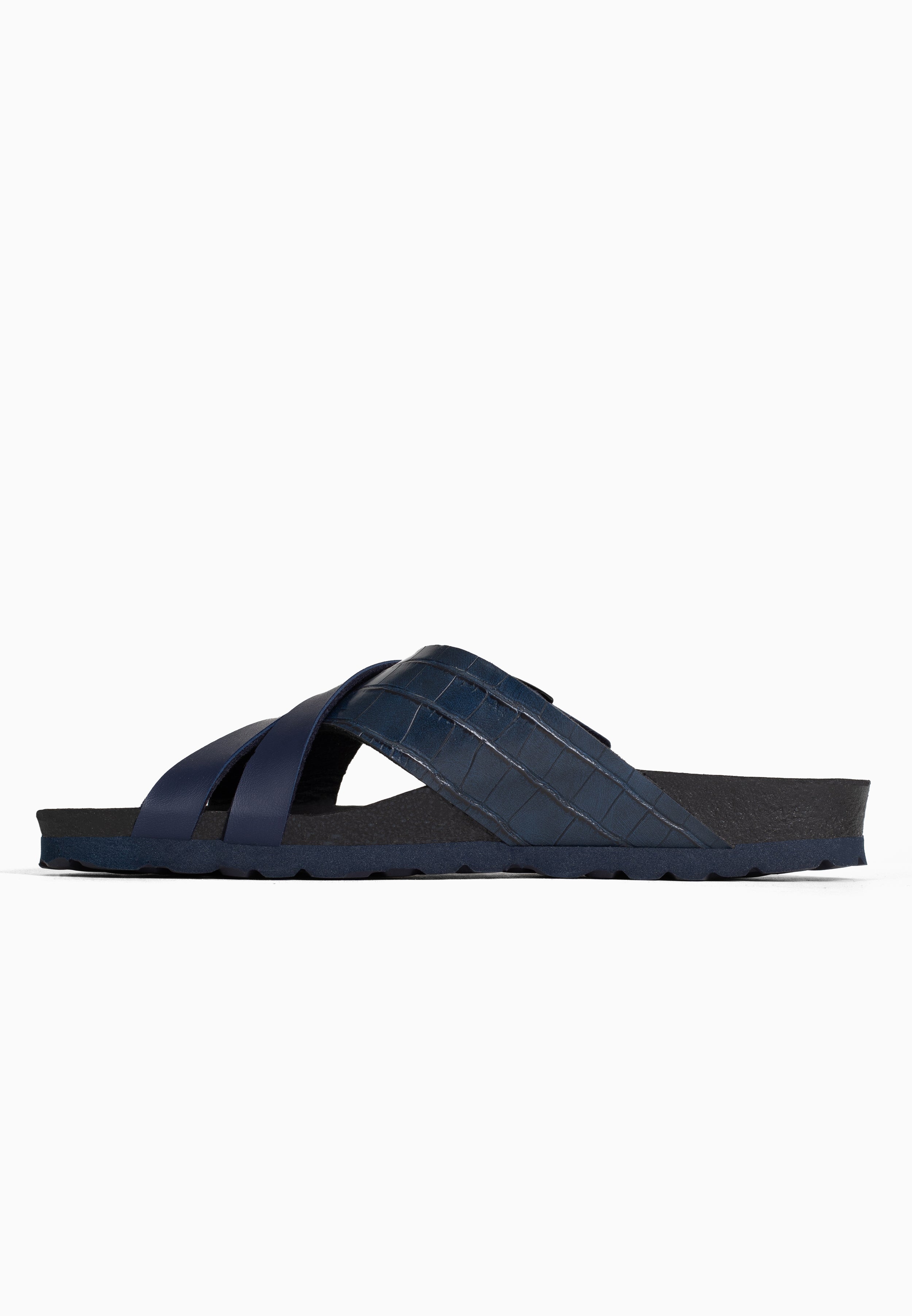 Sandales Francis 2 Brides Bleu marine