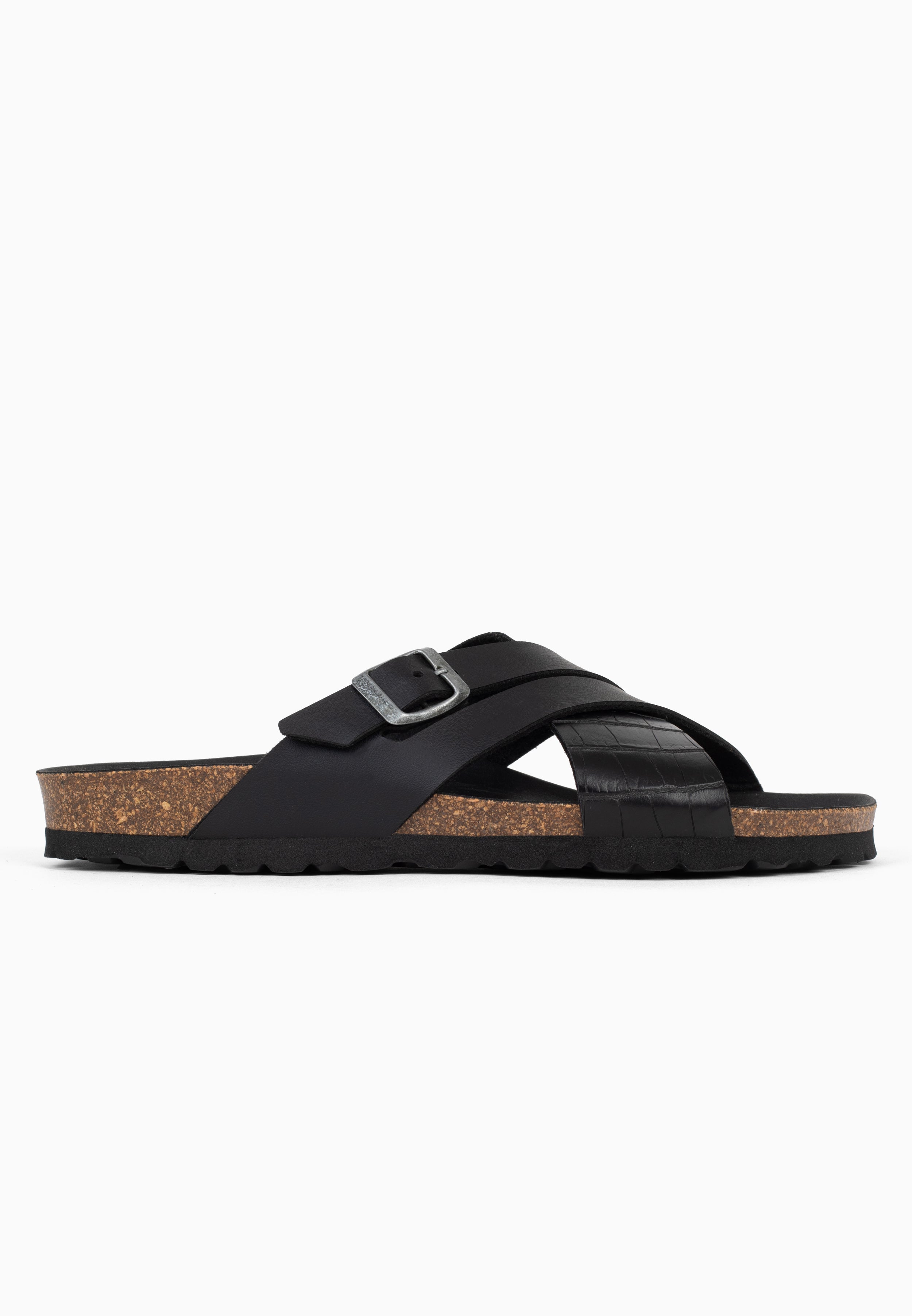 Sandales Francis 2 Brides Noir