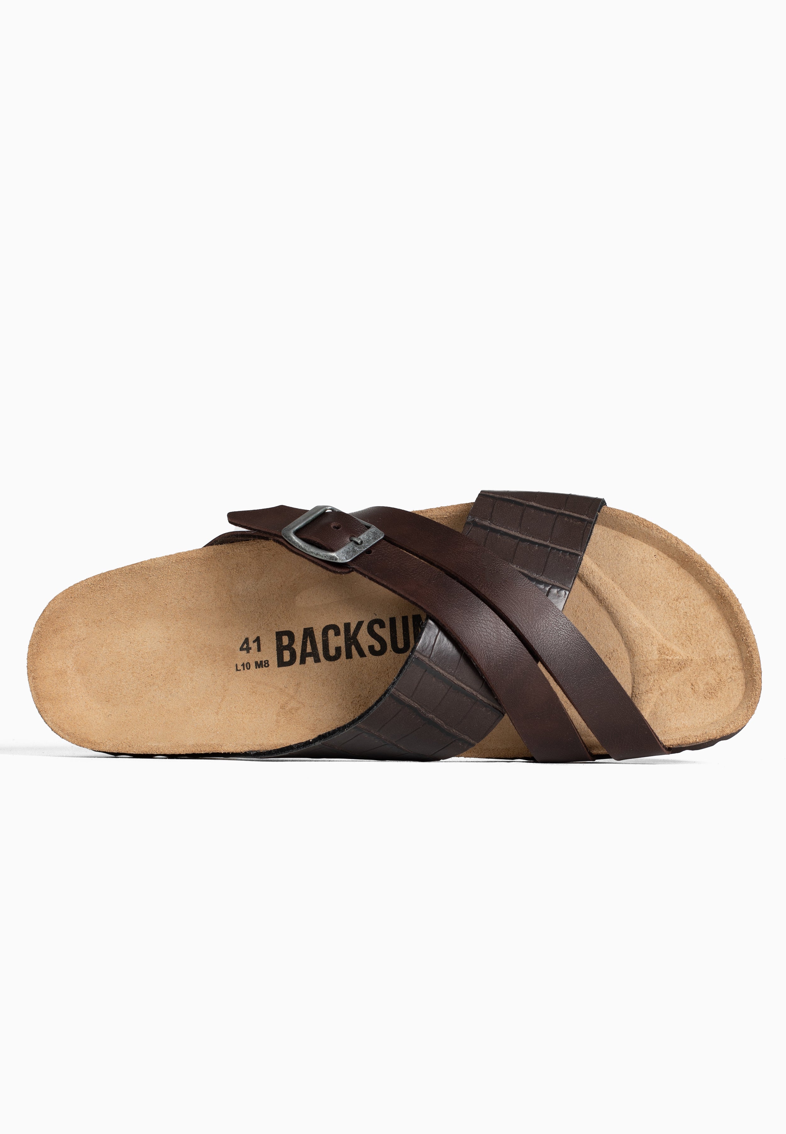 Sandales Francis 2 Brides Marron