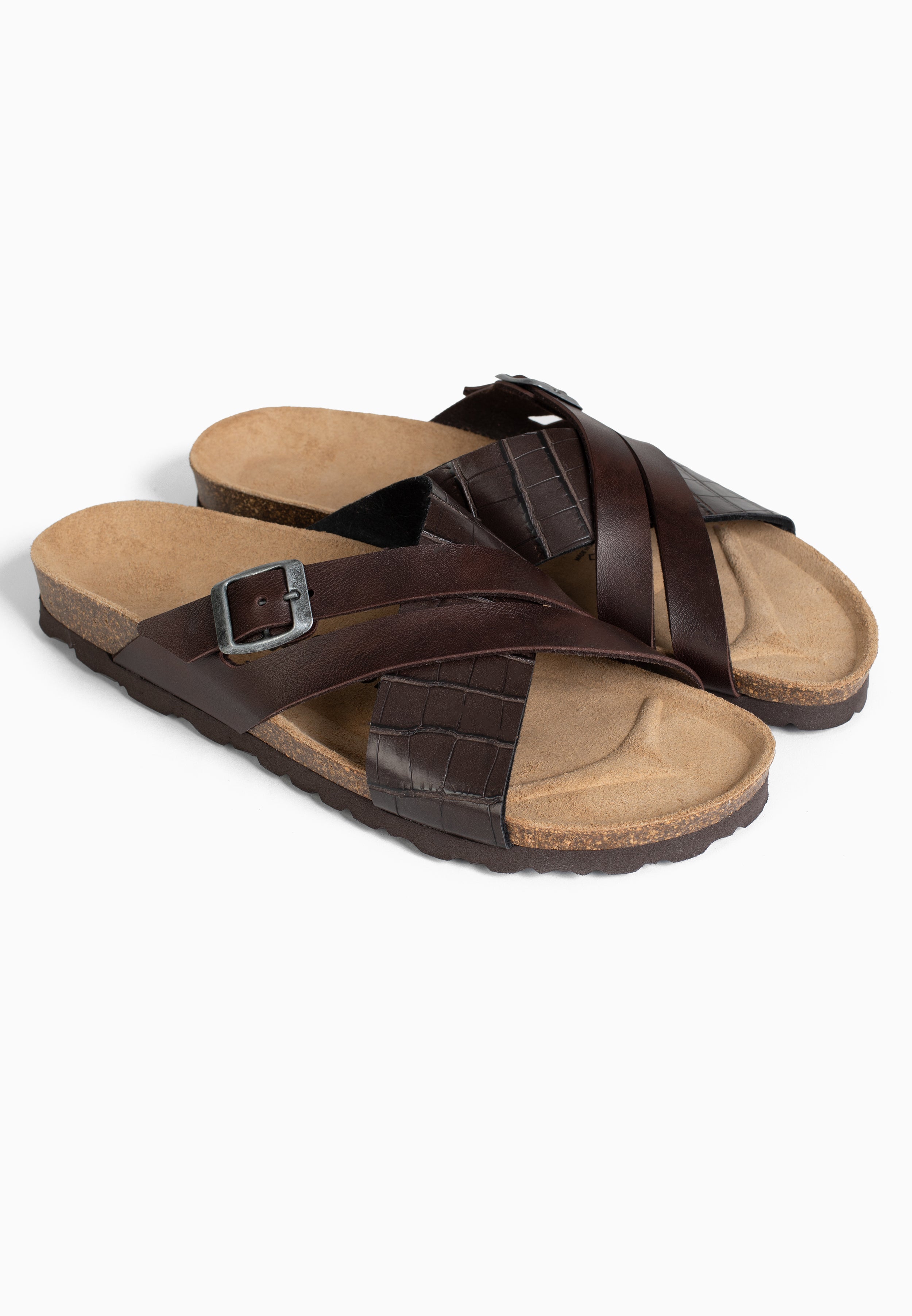 Sandales Francis 2 Brides Marron
