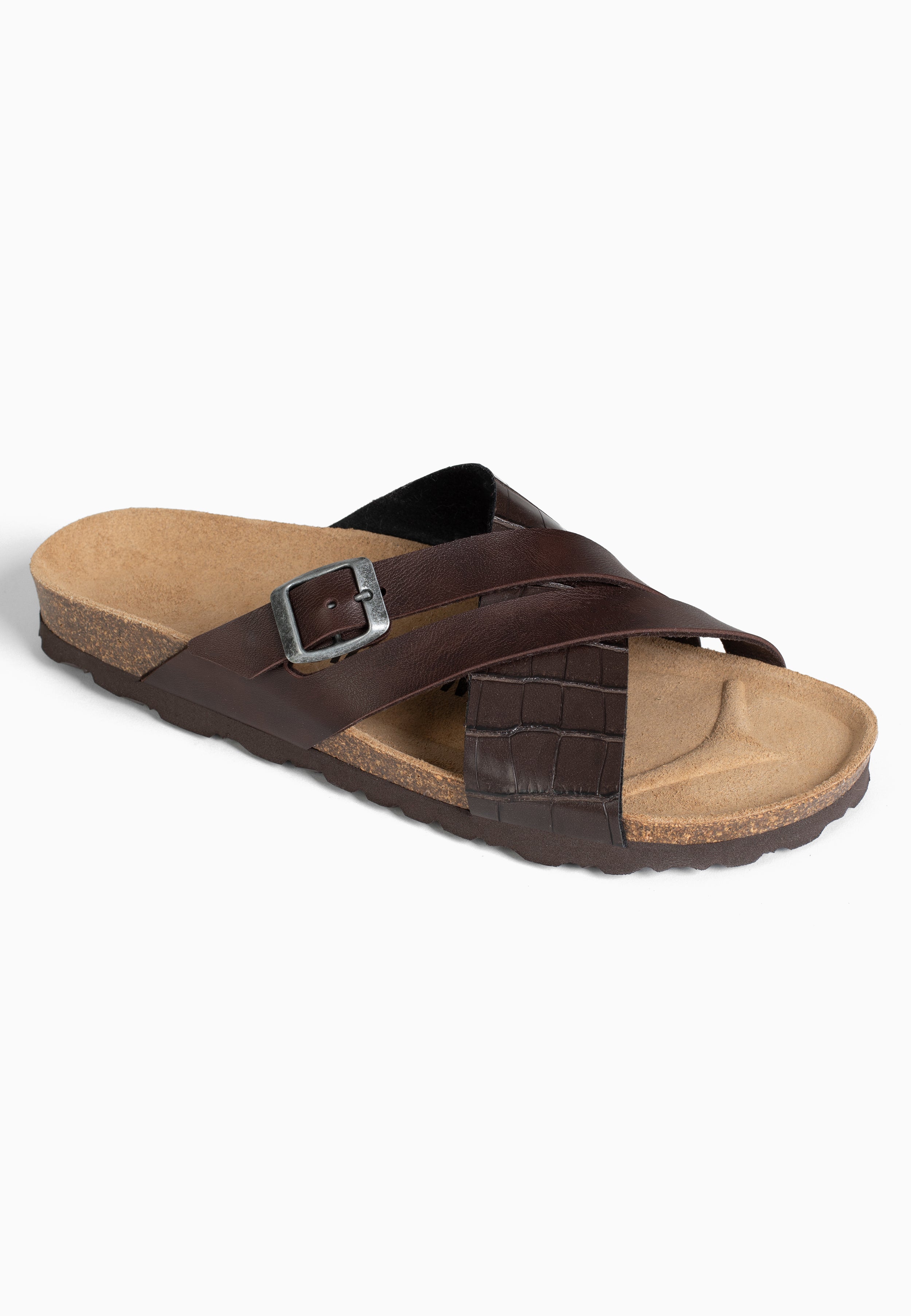 Sandales Francis 2 Brides Marron