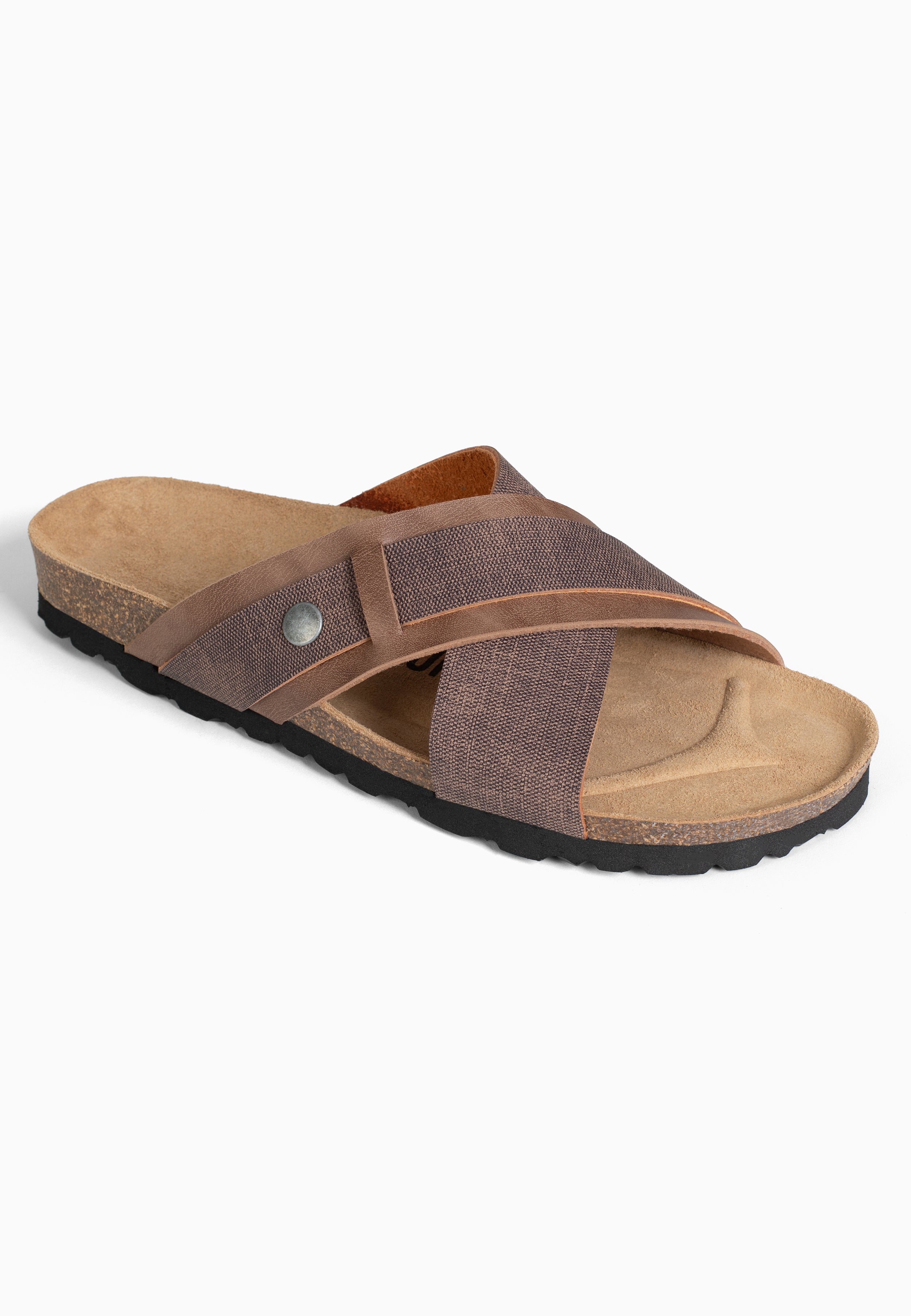 Sandales Samy 2 Brides Marron
