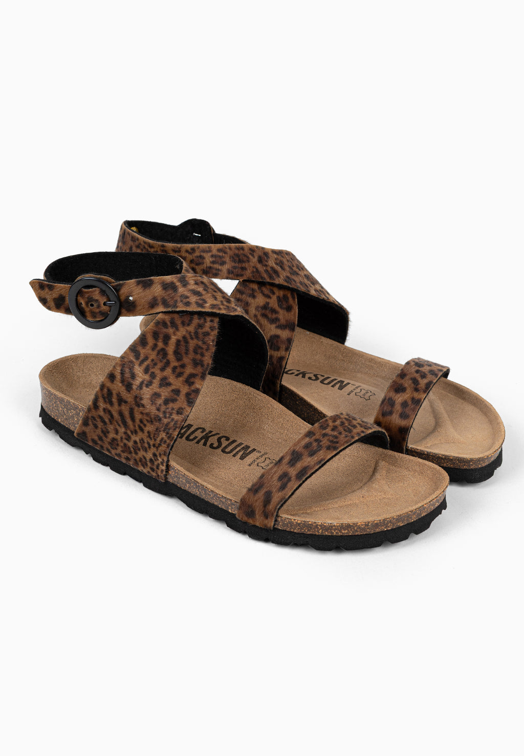 Sandales Multi-Brides Armette Leopard