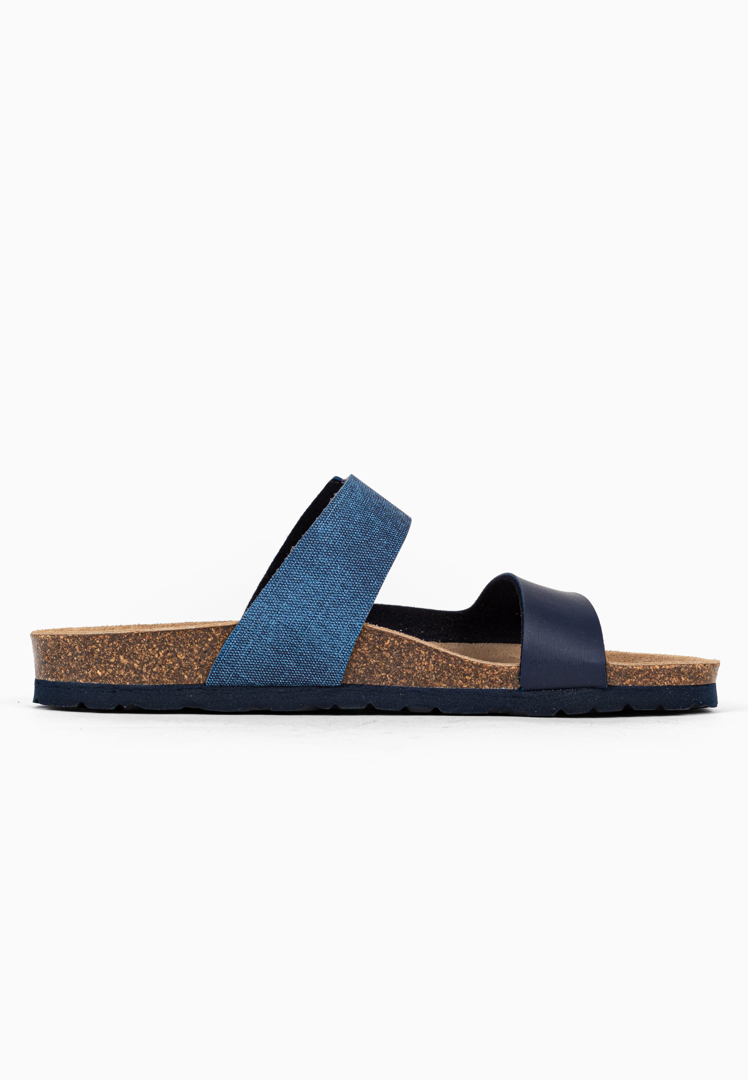 Sandales 2 Brides Pirec Bleu marine