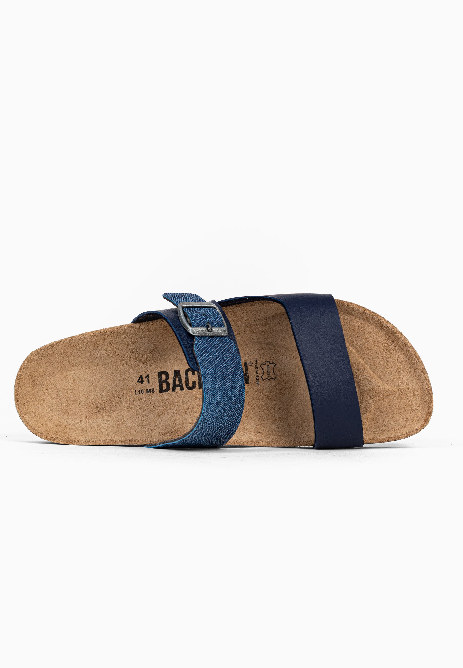 Sandales 2 Brides Pirec Bleu marine