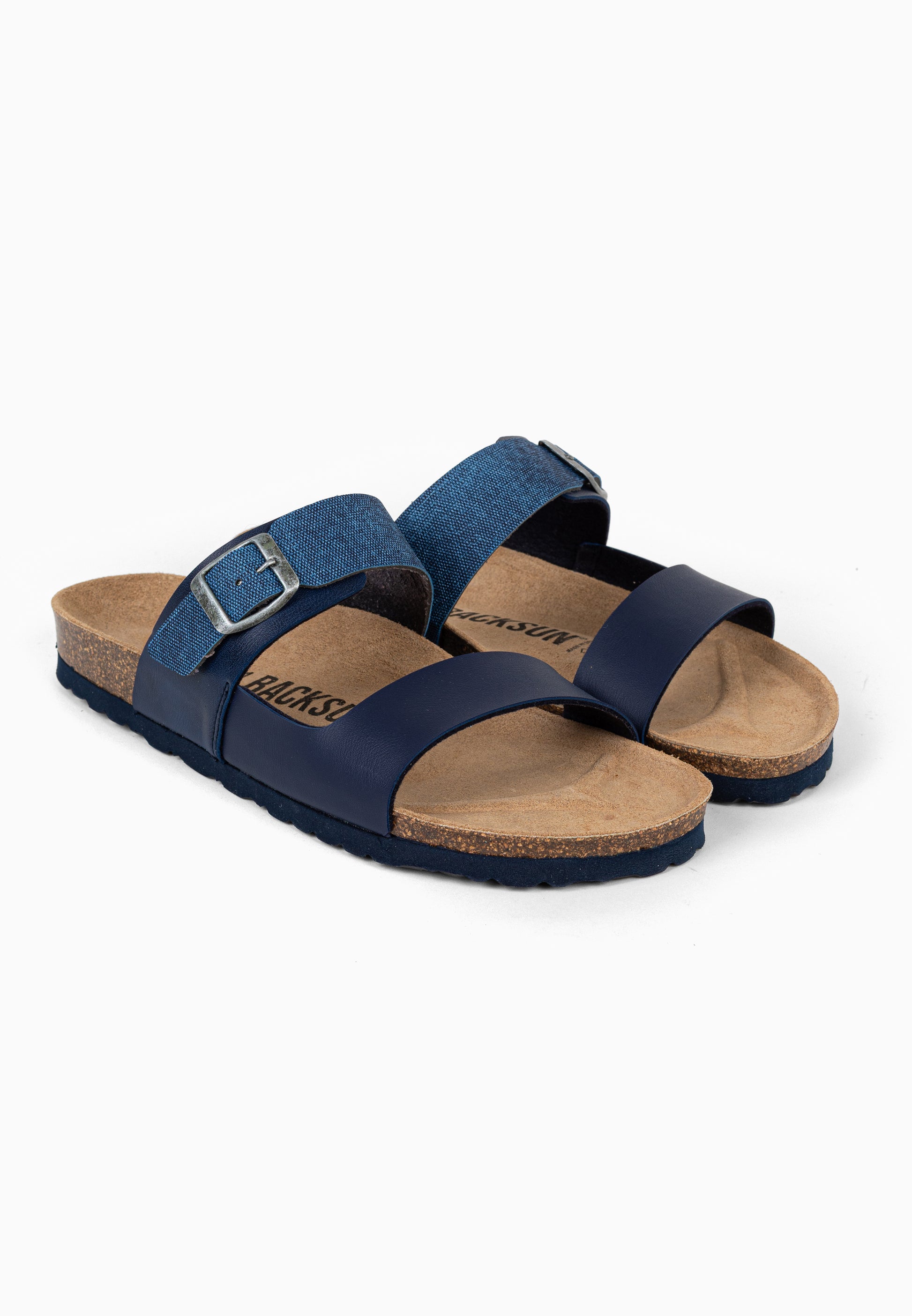 Sandales 2 Brides Pirec Bleu marine
