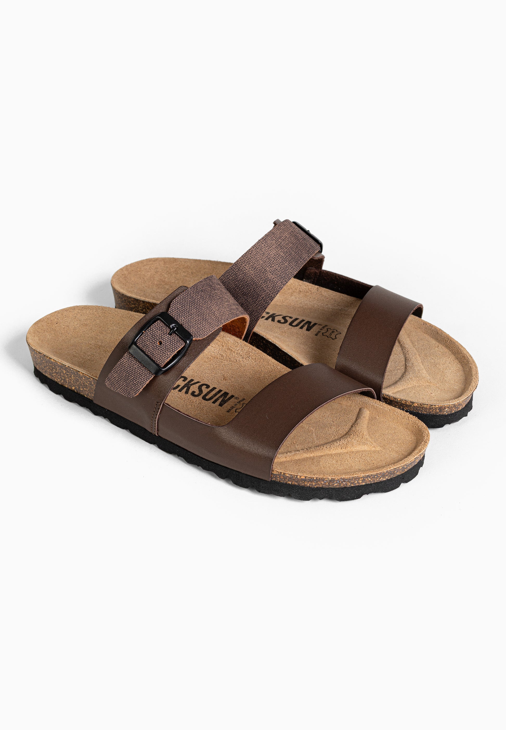 Sandales 2 Brides Pirec Marron