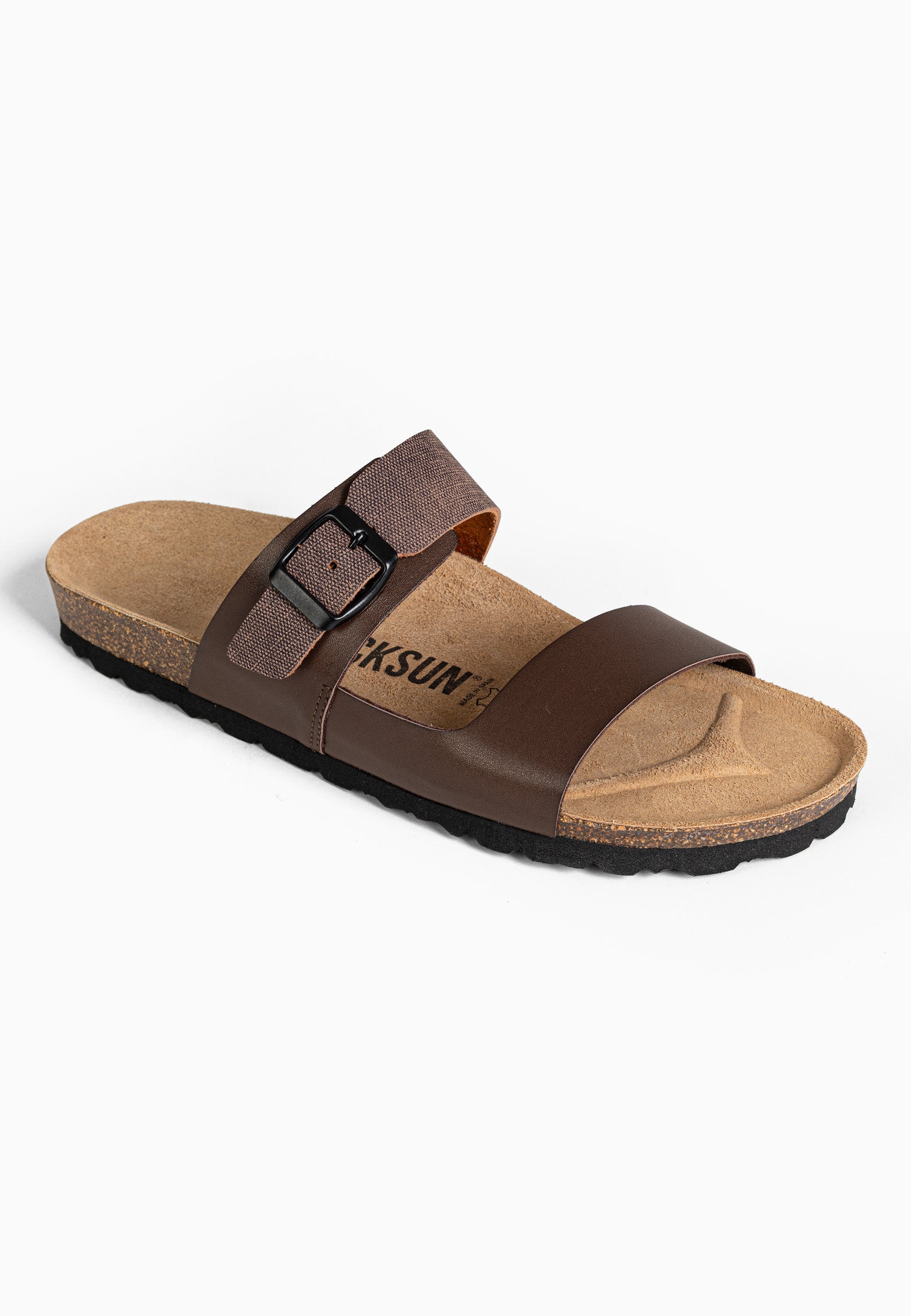 Sandales 2 Brides Pirec Marron