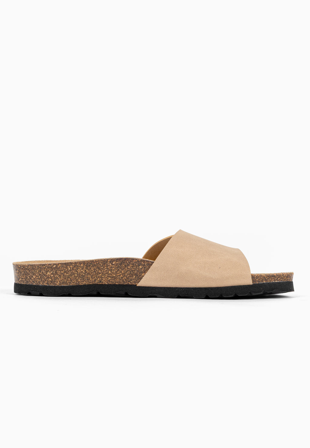 Donny Beige 1-Riemen-Sandalen