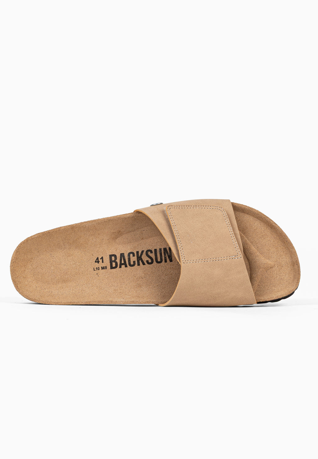 Donny Beige 1-Riemen-Sandalen