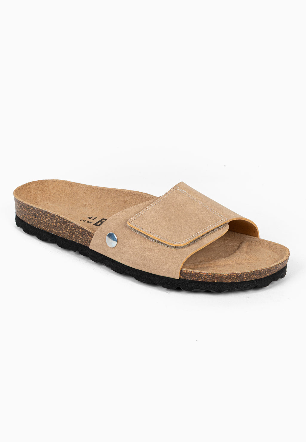 Donny Beige 1-Riemen-Sandalen
