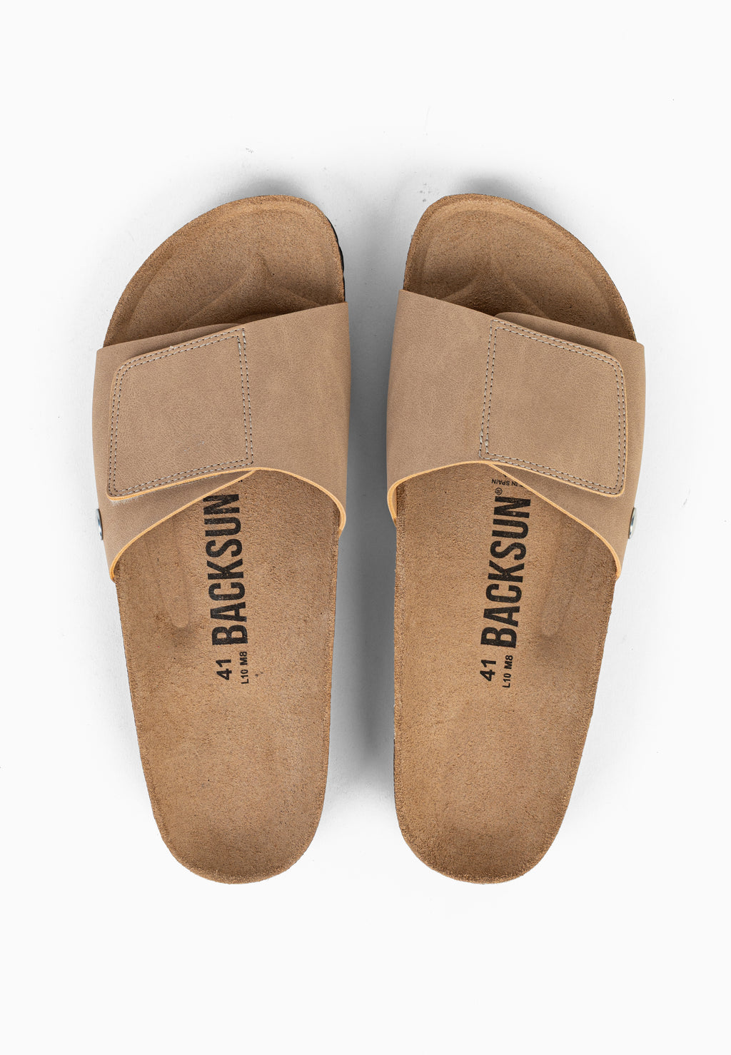 Donny Beige 1-Riemen-Sandalen