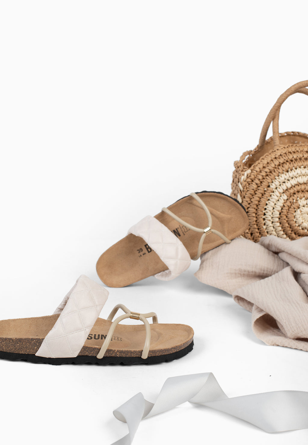 Sandales Multi-Brides Marotte Blanc