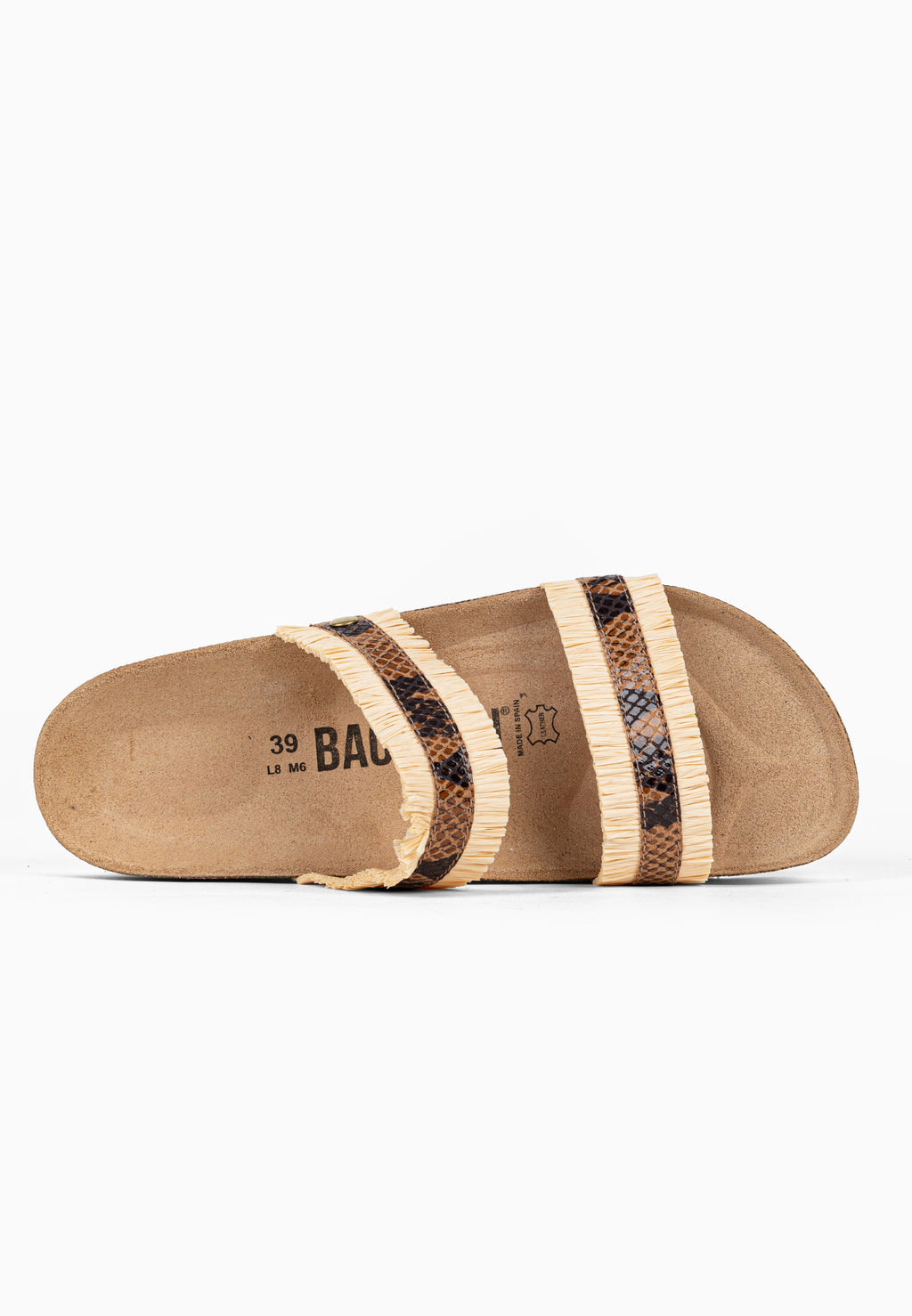 Sandales à Plateforme Arima Beige et Marron