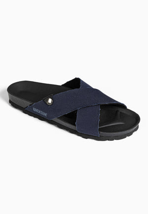 Sandales 2 Brides Sitron Bleu marine