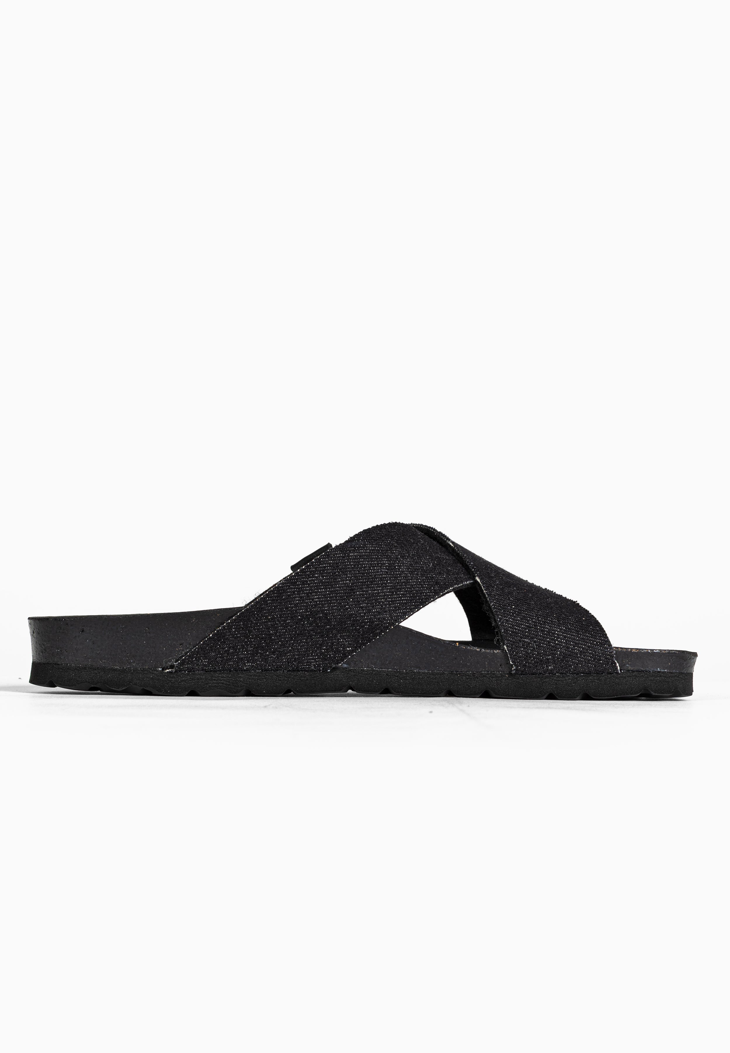 Sandales 2 Brides Sitron Noir denim