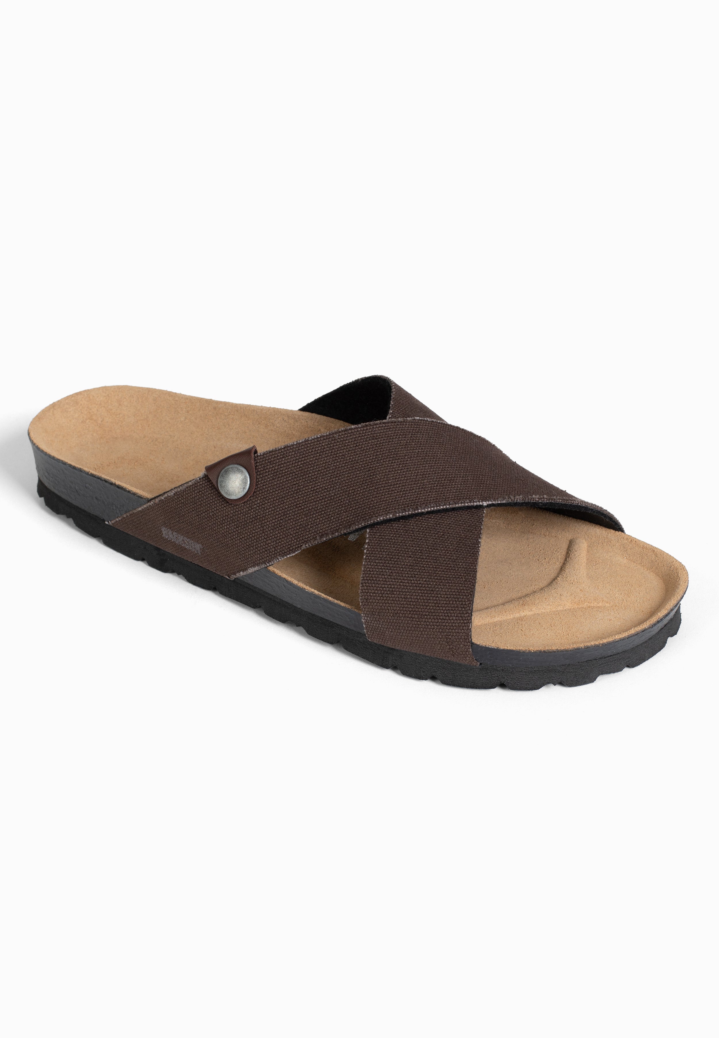 Sandales Sitron 2 Brides Marron foncé