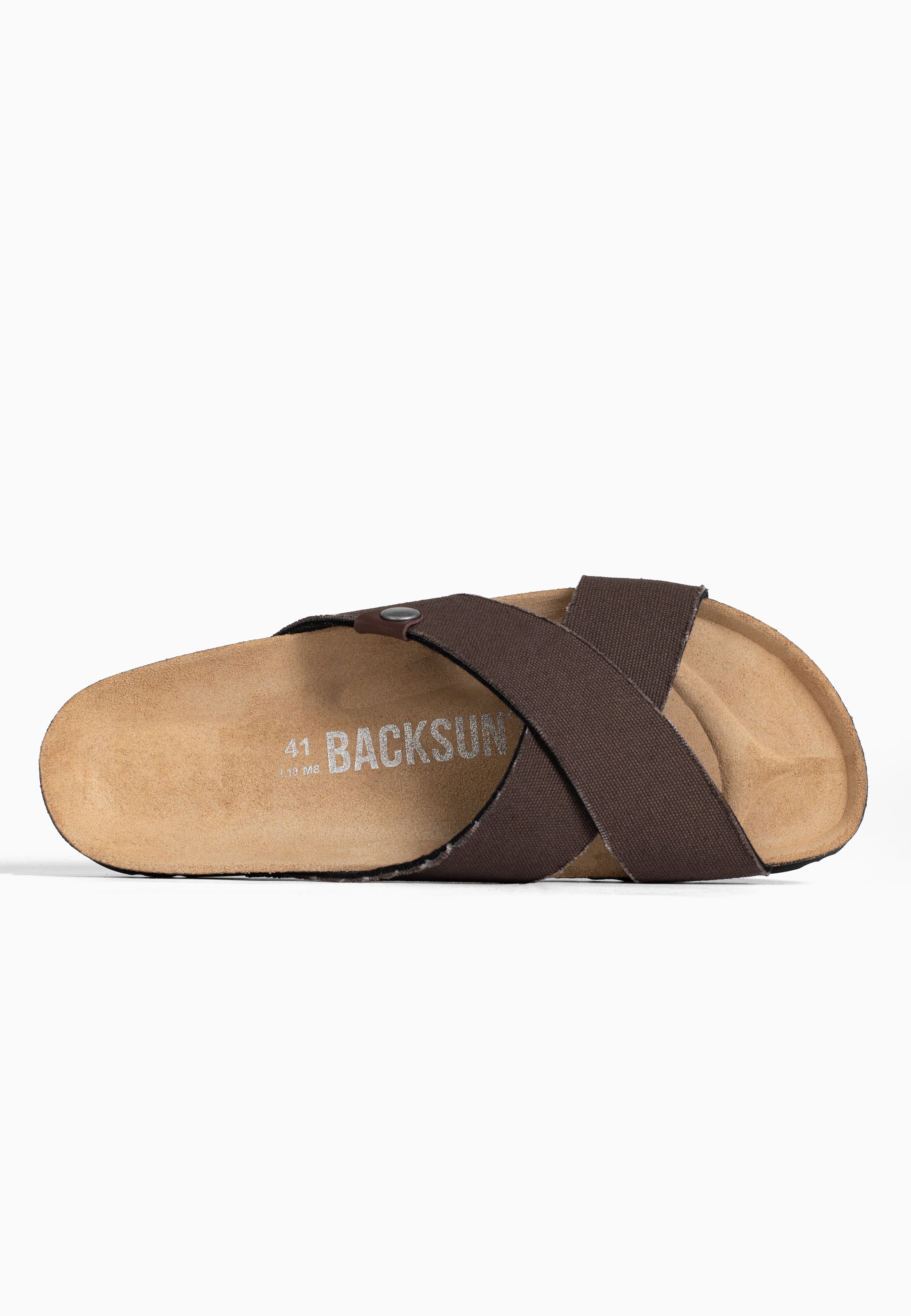 Sandales Sitron 2 Brides Marron foncé