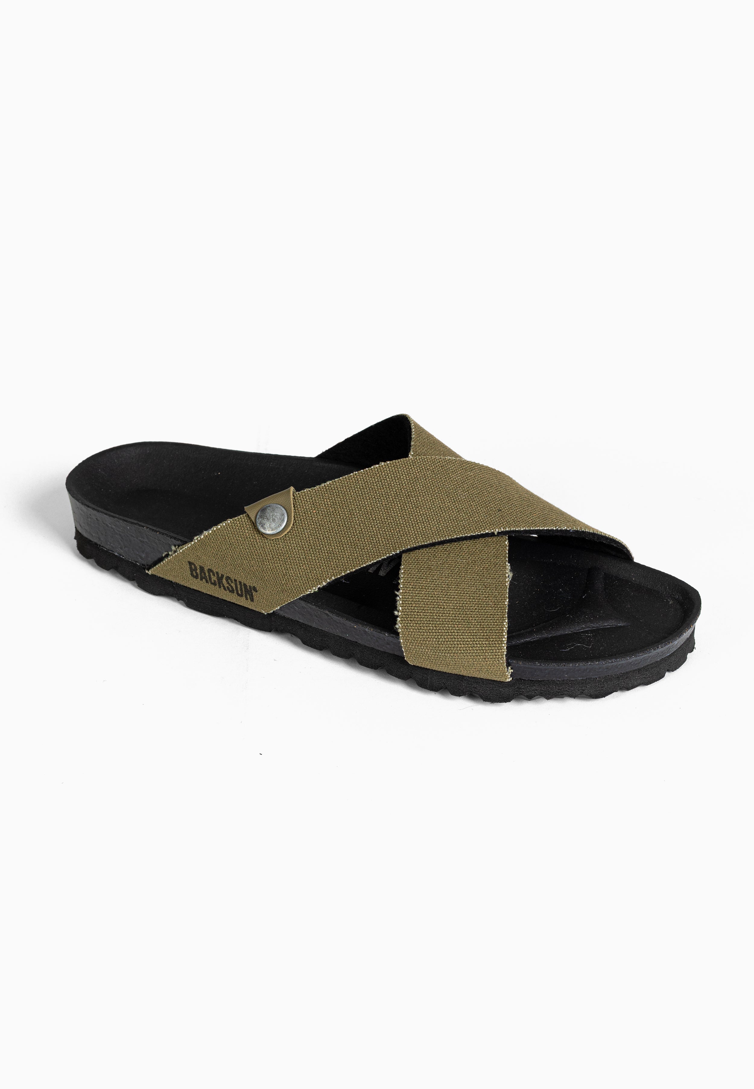 Sandales 2 Brides Sitron Kaki