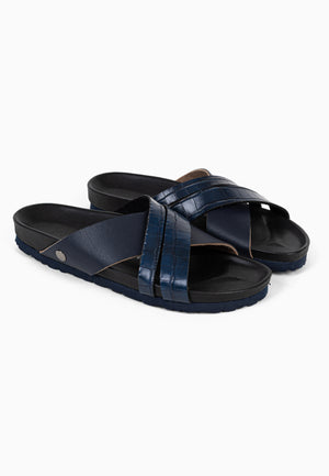 Sandales Multi-Brides Lucius Bleu marine