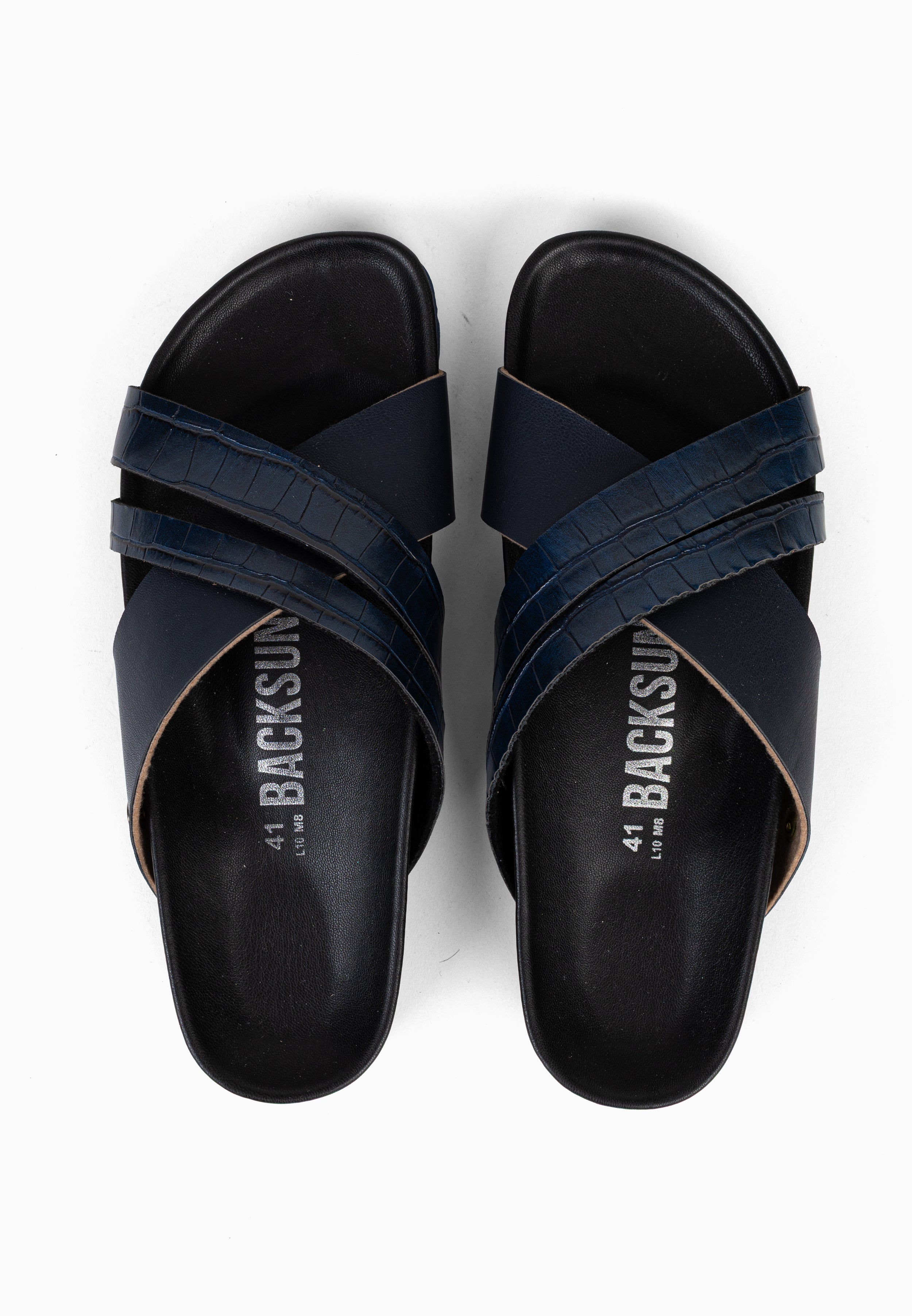 Sandales Multi-Brides Lucius Bleu marine