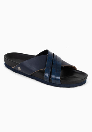 Sandales Multi-Brides Lucius Bleu marine