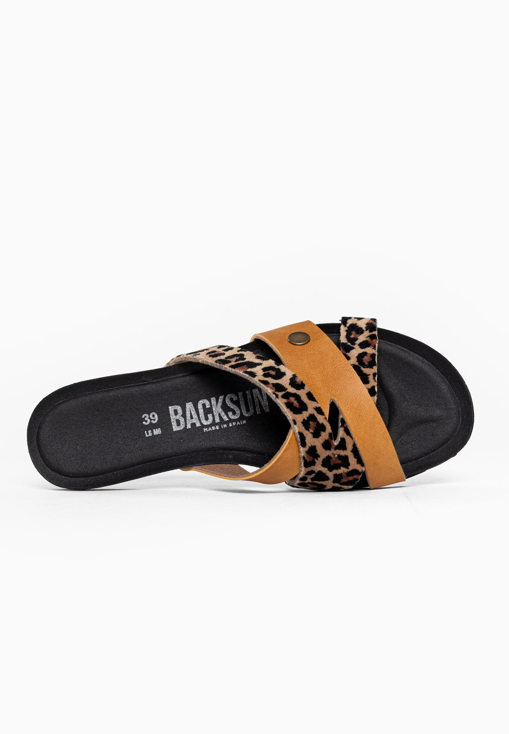 Sandales Multi-Brides Dunin Leopard et Camel