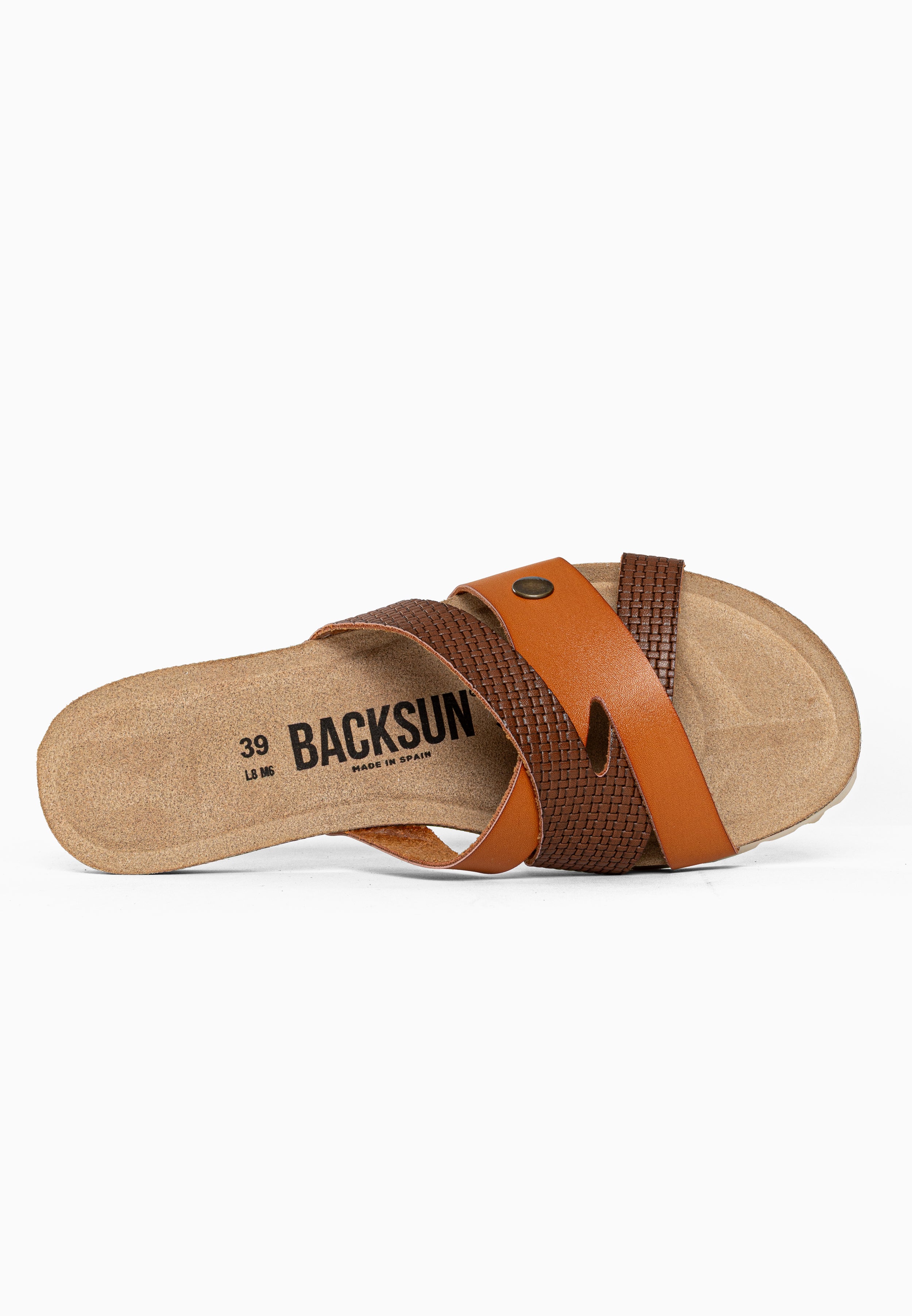 Sandales Multi-Brides Dunin Marron et Camel