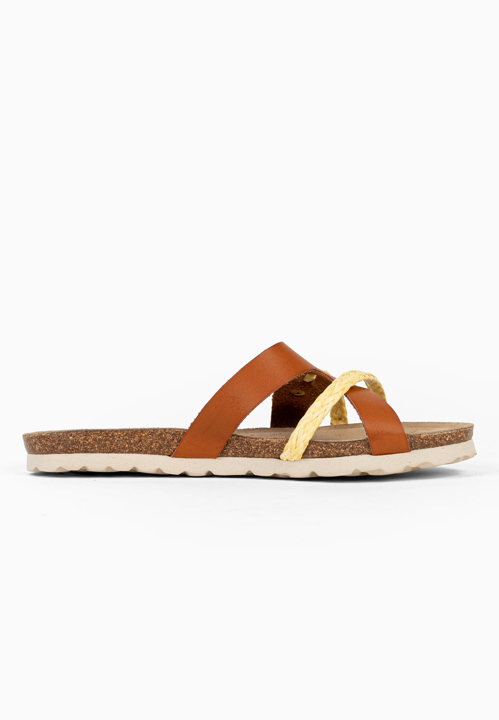 Sandales Multi-Brides Tory Camel et Doré