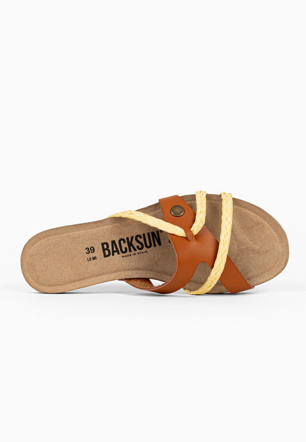 Sandales Multi-Brides Tory Camel et Doré