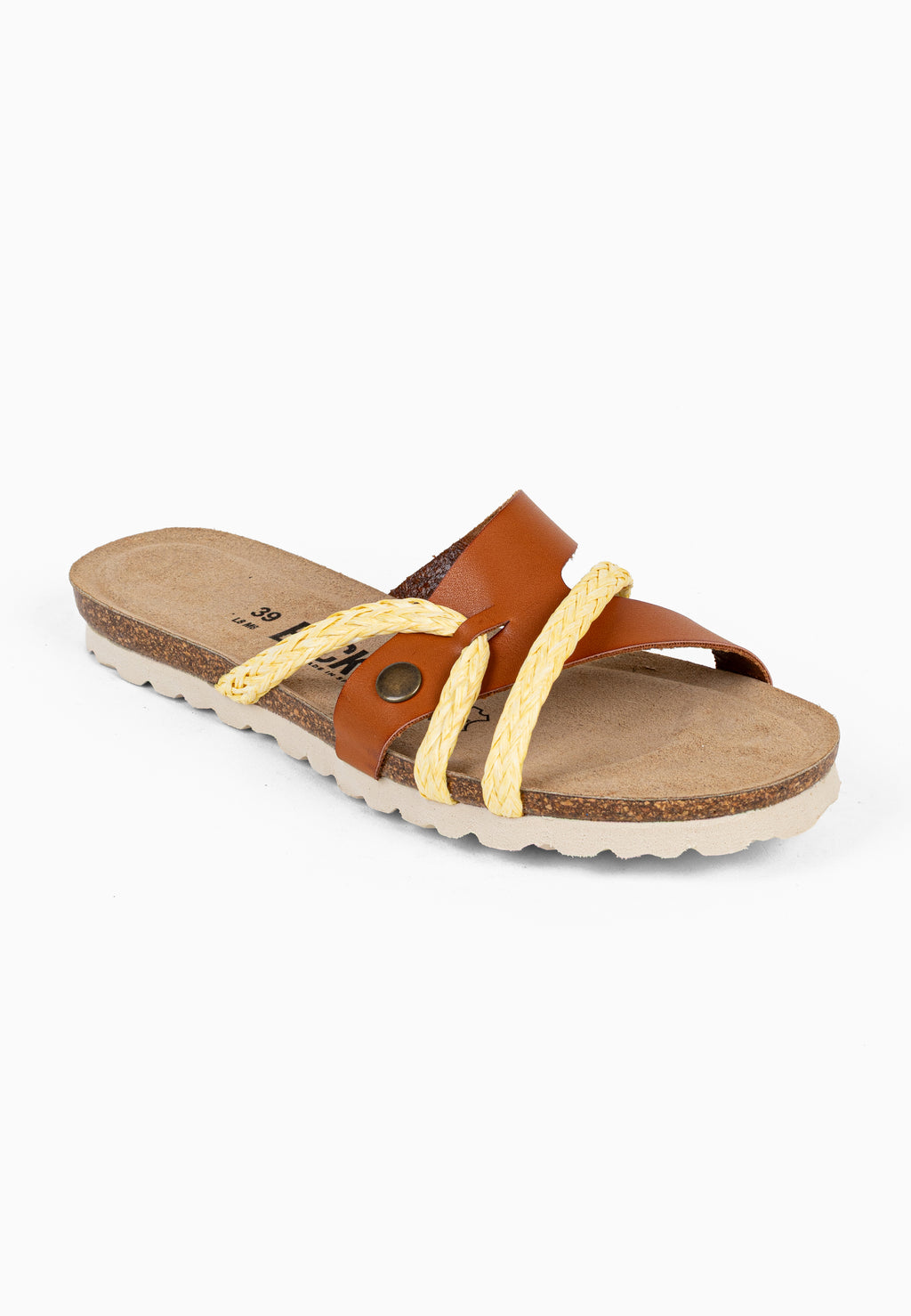 Sandales Multi-Brides Tory Camel et Doré