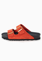 Rote Bali 2-Riemen-Sandalen