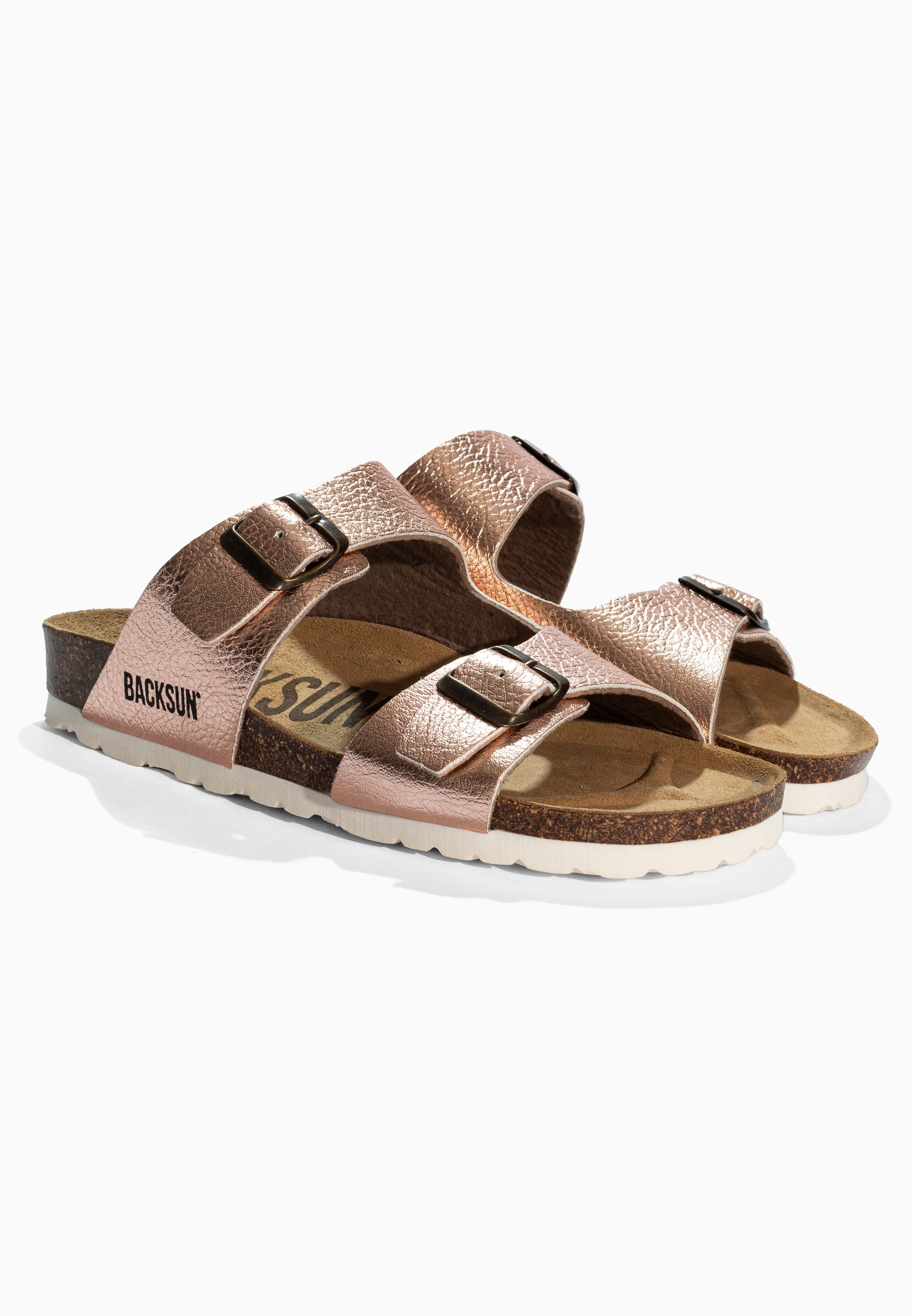 Sandales 2 Brides Garda Beige