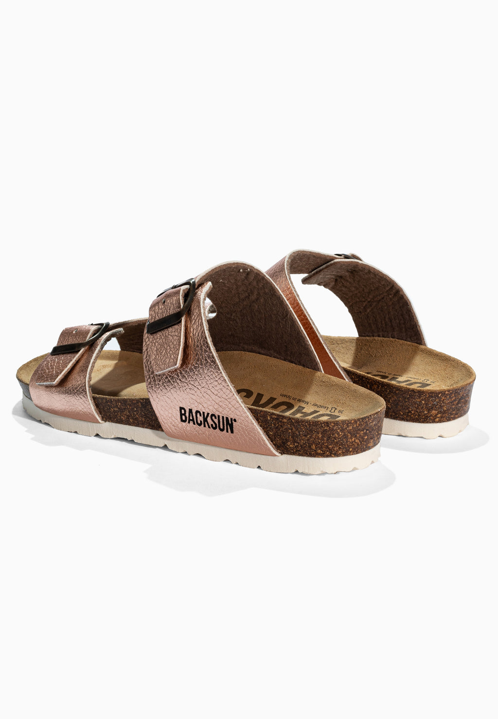 Sandales 2 Brides Garda Beige