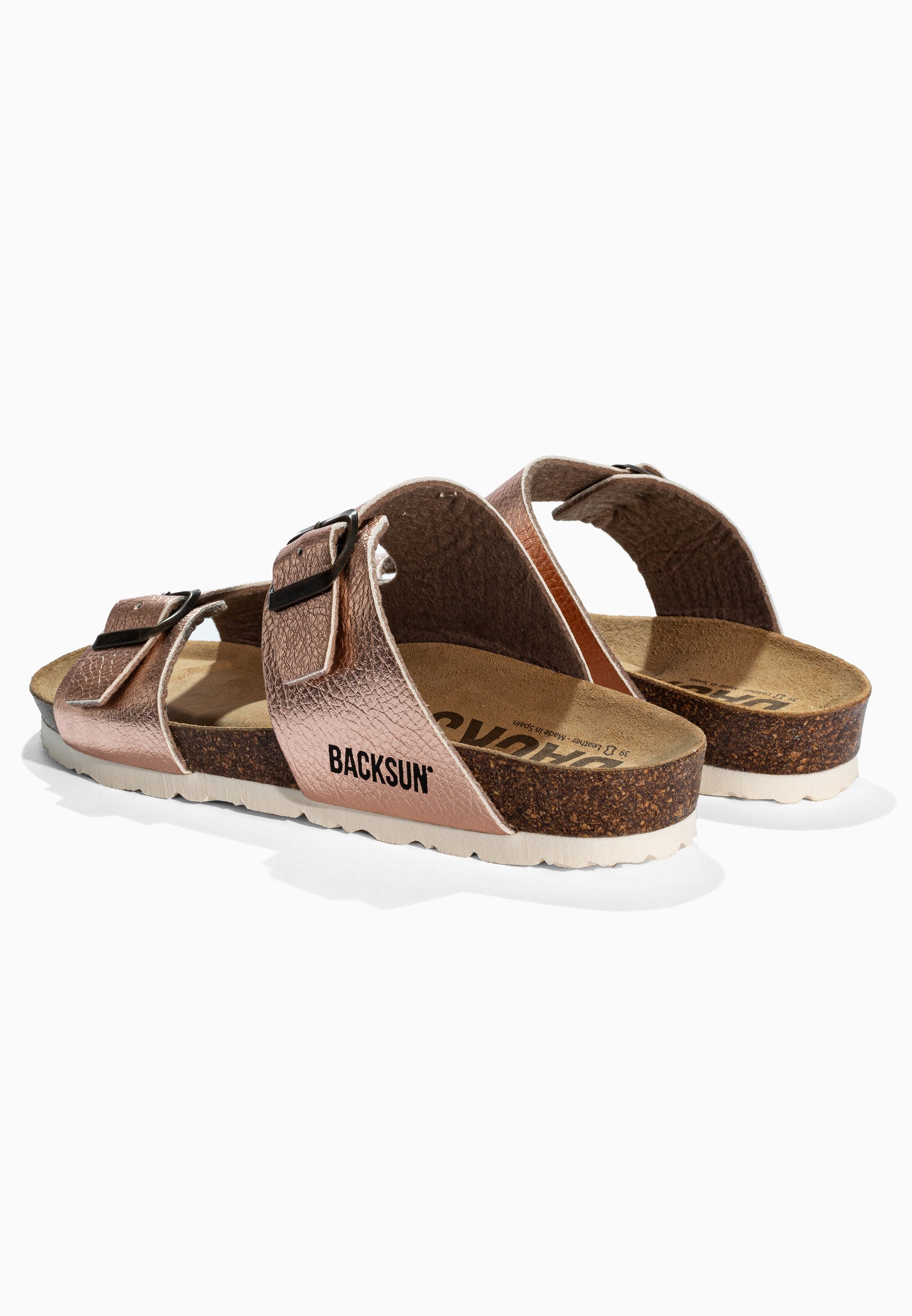 Sandales 2 Brides Garda Beige