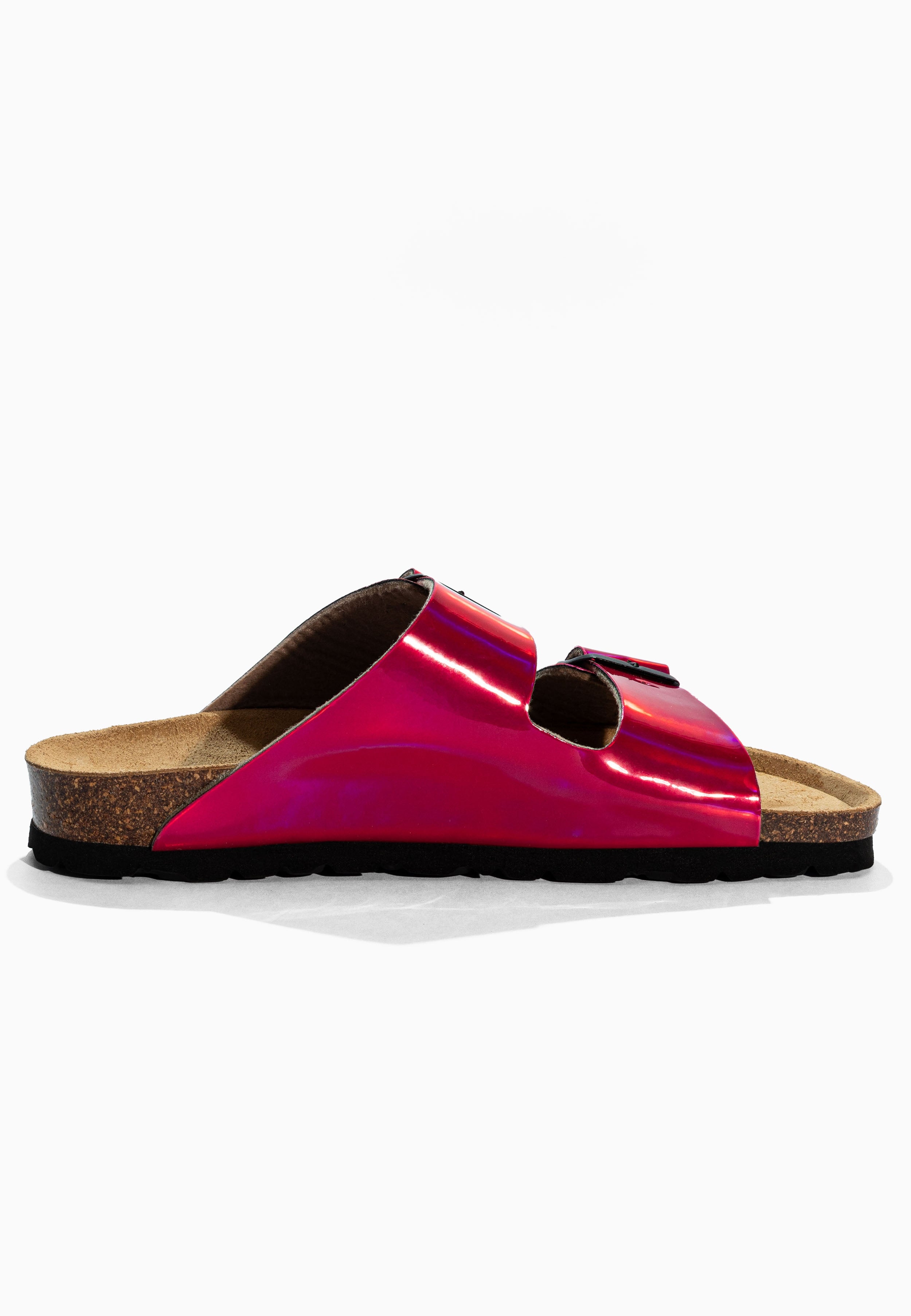 Sandales 2 Brides Bali Rose Fluo