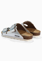 Londrina Silberne Sandalen mit 2 Riemen