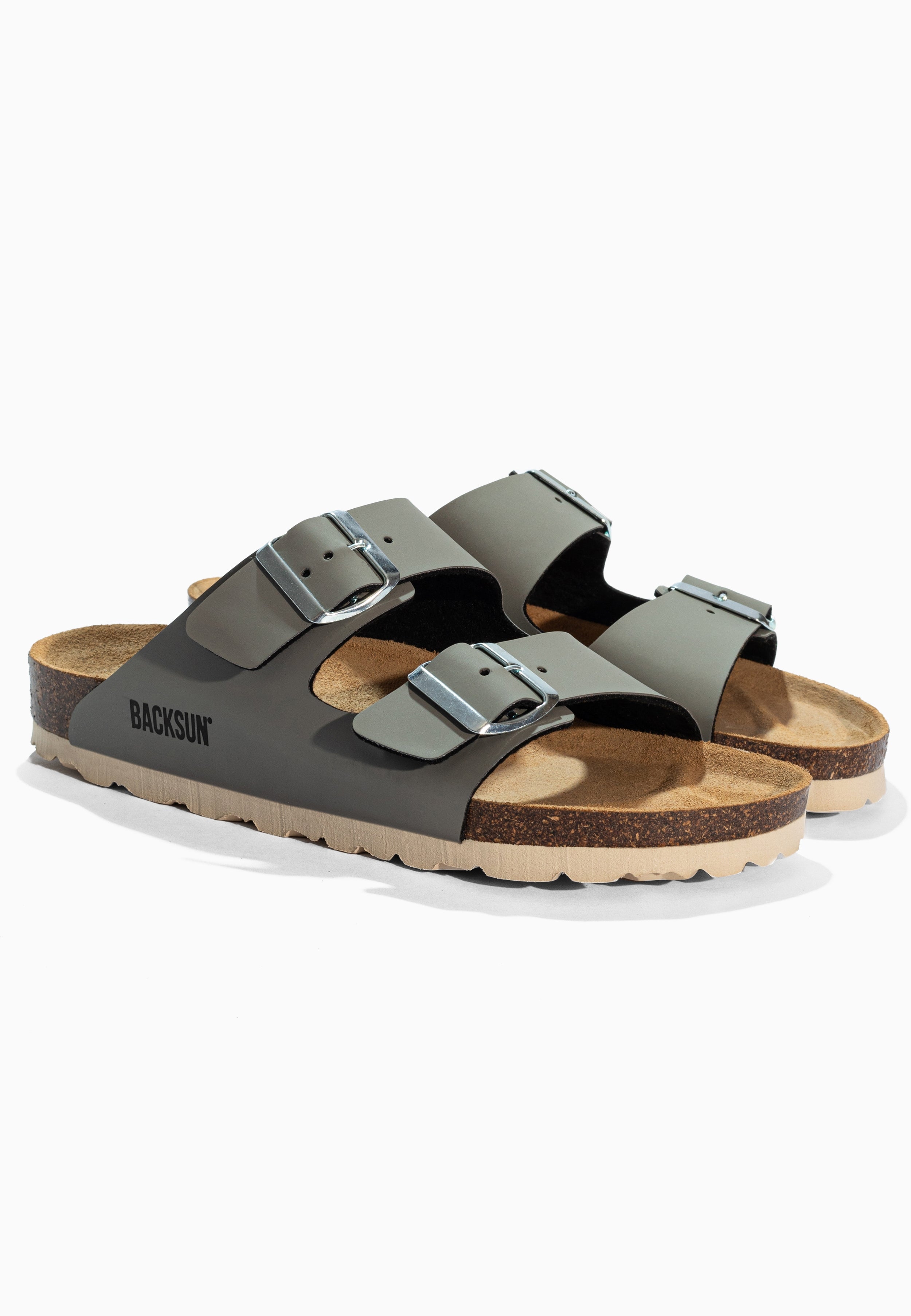 Sandales 2 Brides Bali Gris