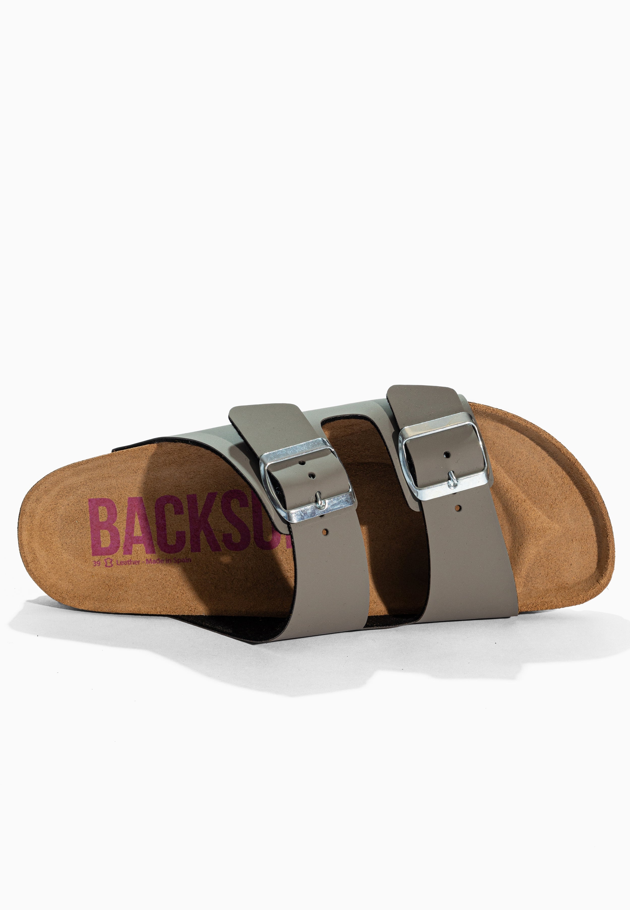 Sandales 2 Brides Bali Gris