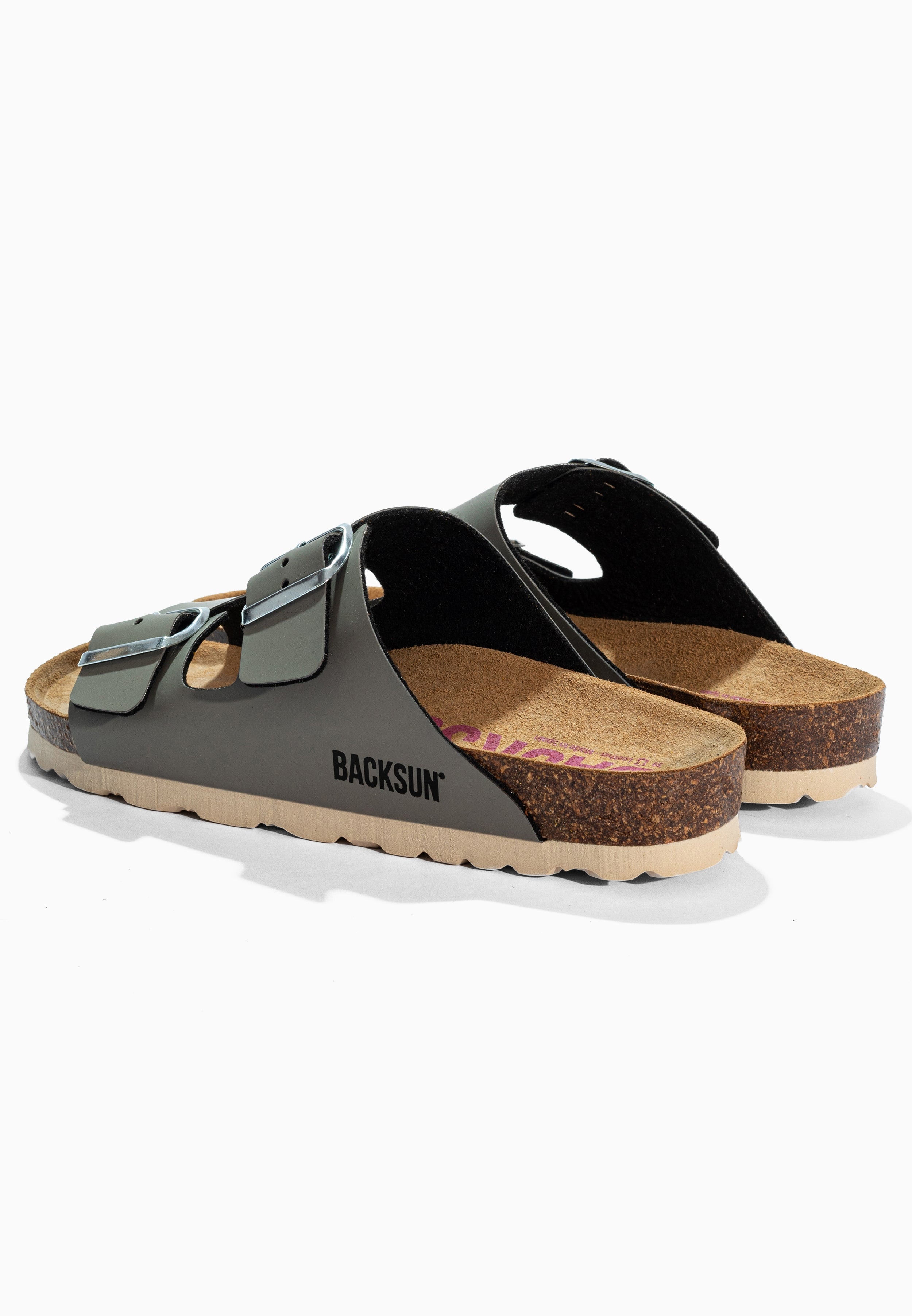 Sandales 2 Brides Bali Gris