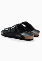 Bali Schwarze Sandalen mit 2 Riemen