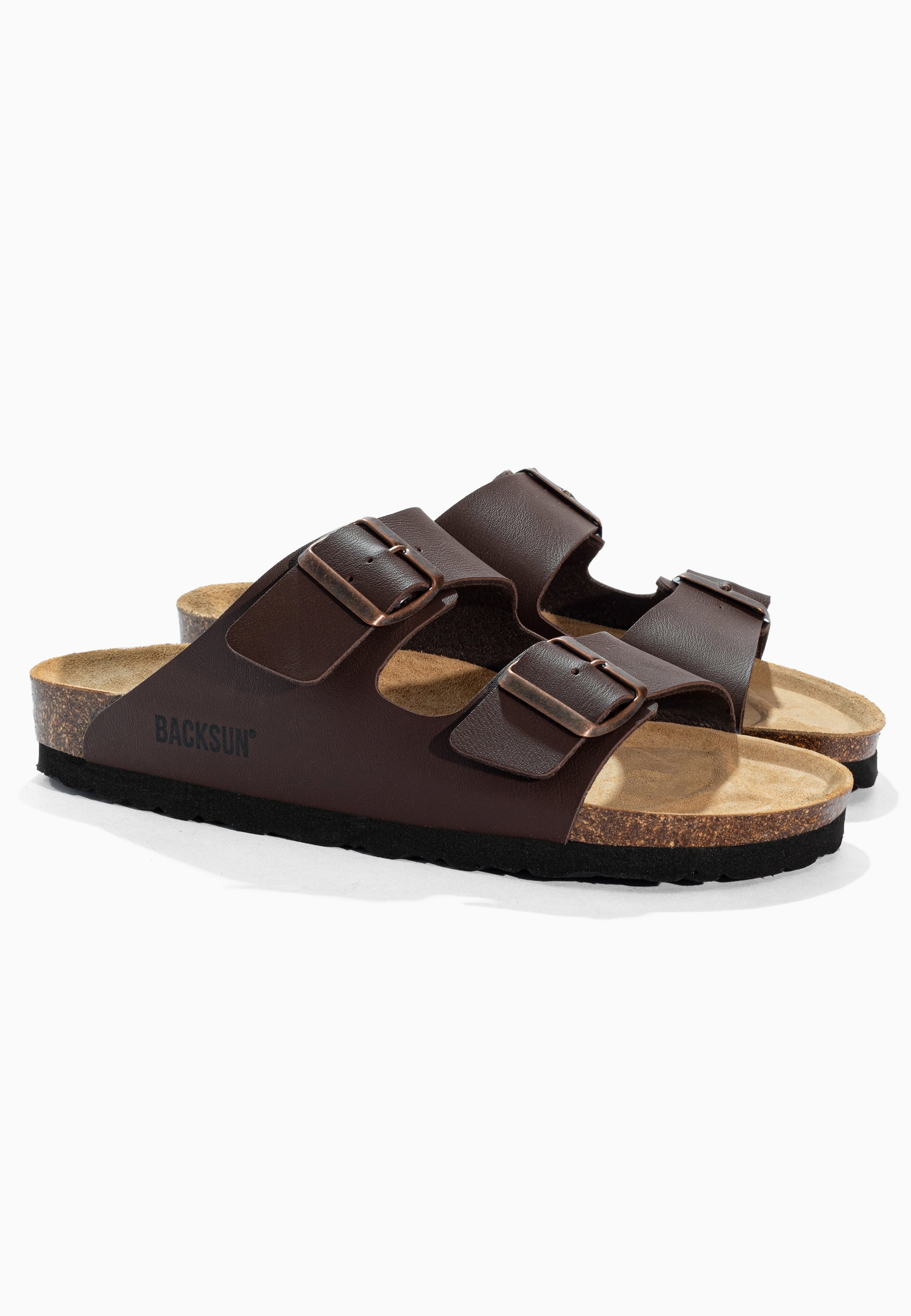 Sandales 2 Brides Bali Marron