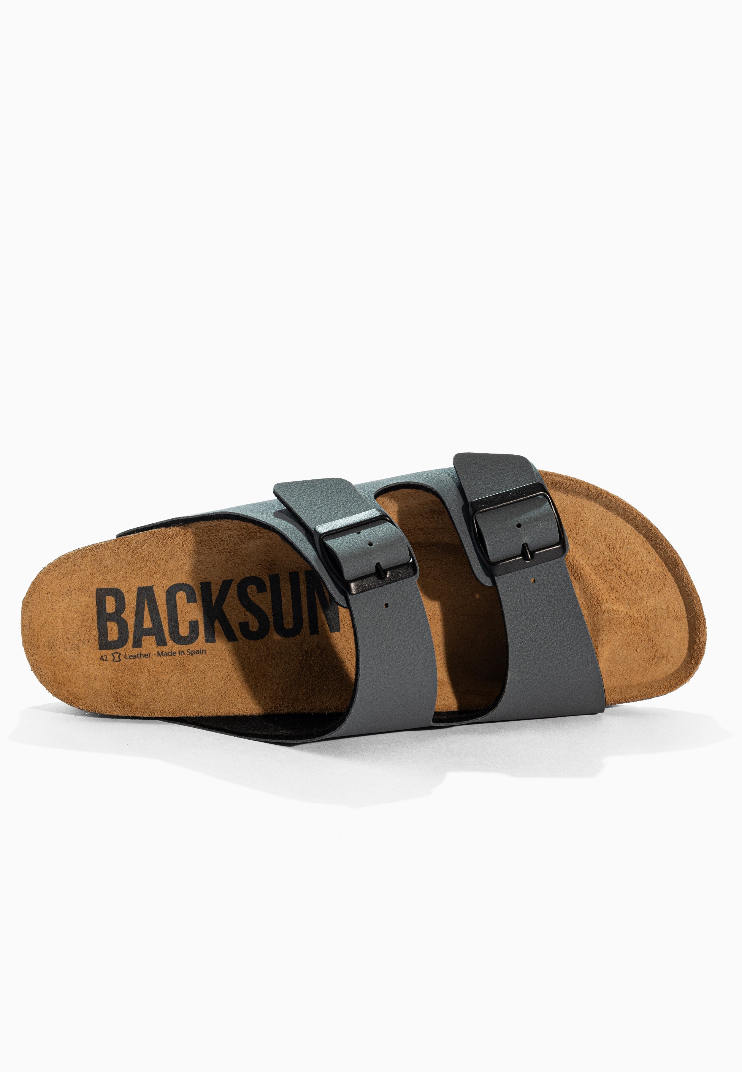 Sandales 2 Brides Bali Anthracite
