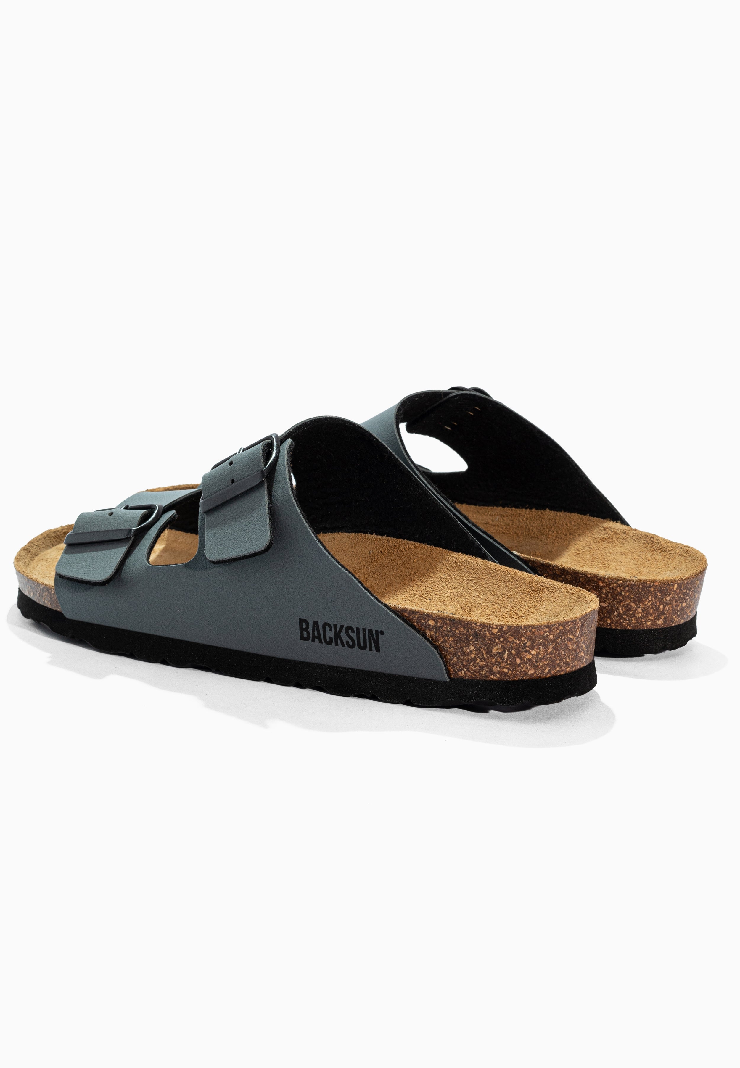 Sandales 2 Brides Bali Anthracite