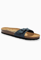 Paris Navy Blue 1 Strap Sandals