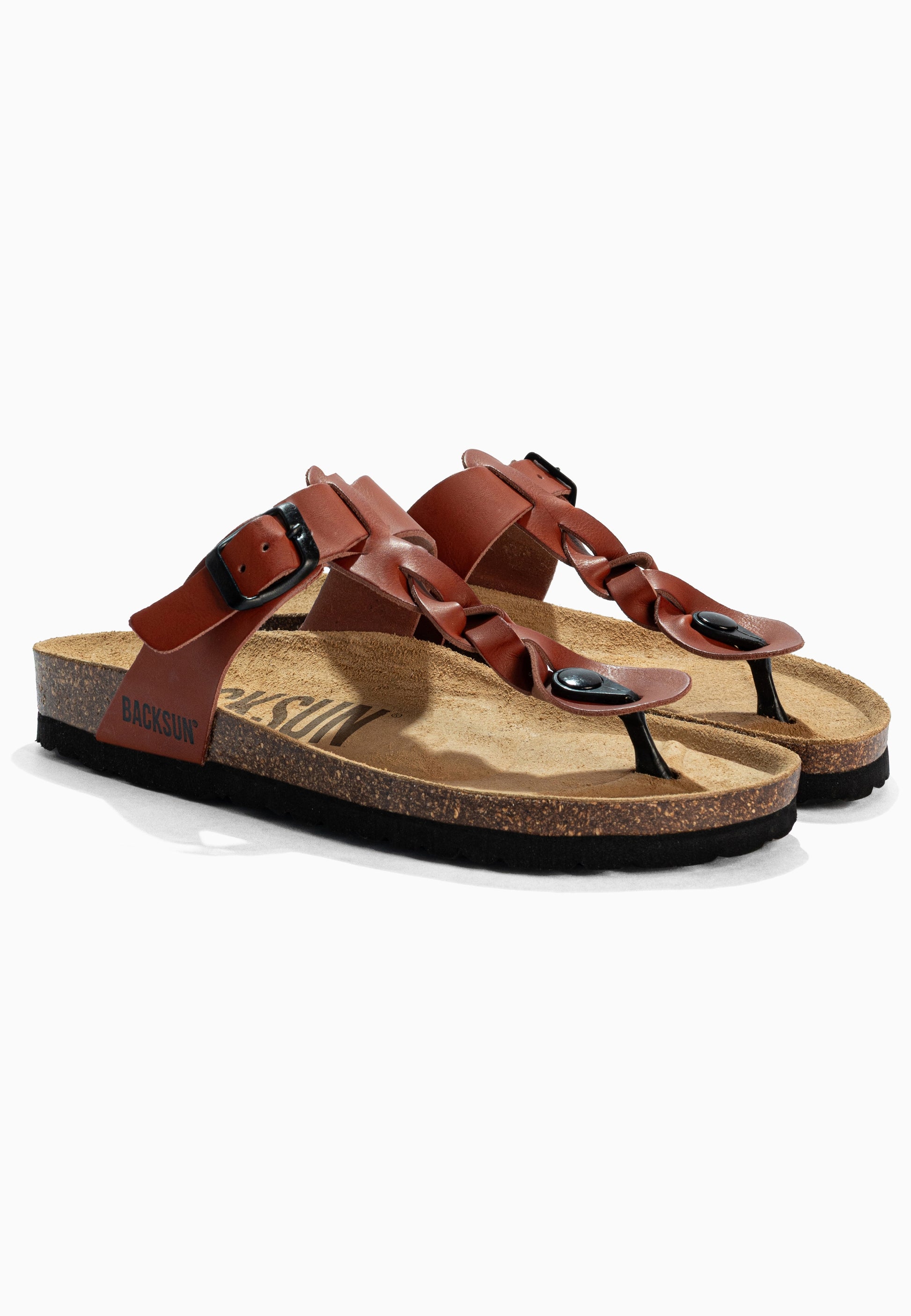 Sandales à Entre-doigts Reggio Beige