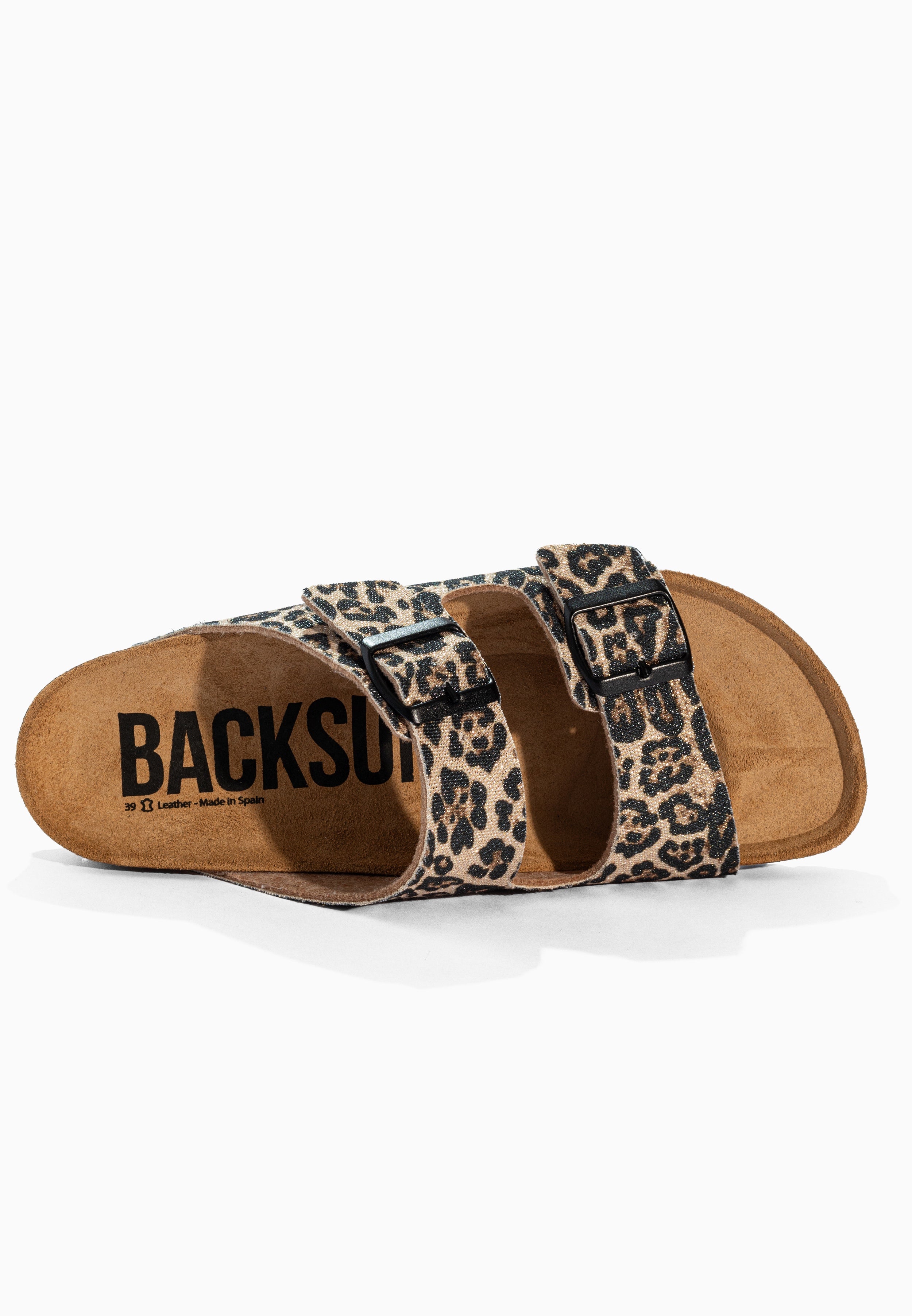 Sandales 2 Brides Bali Leopard