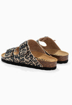 Sandales 2 Brides Bali Leopard