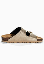 Bali Gold 2-Strap Sandals